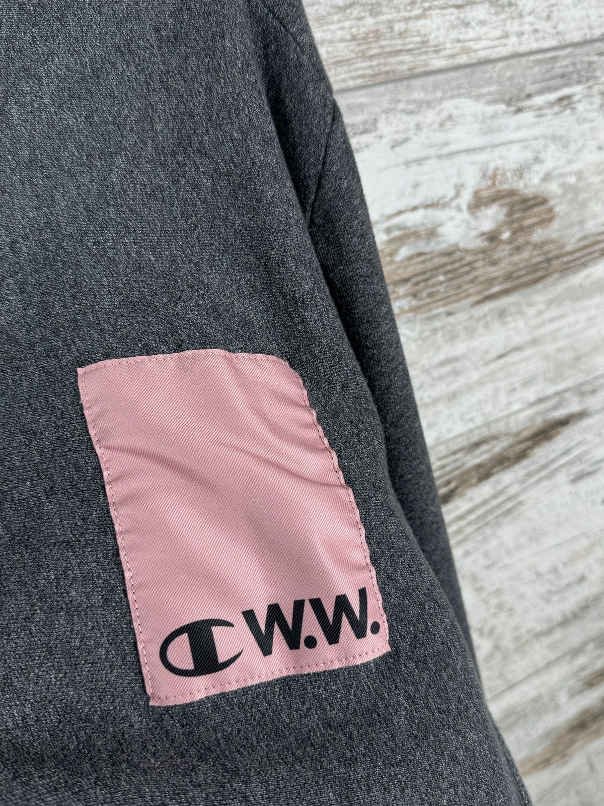 Champion × Wood Wood Mens Champion by Wood Wood sweatshirt art grey size M Size US M / EU 48-50 / 2 - 5 Thumbnail