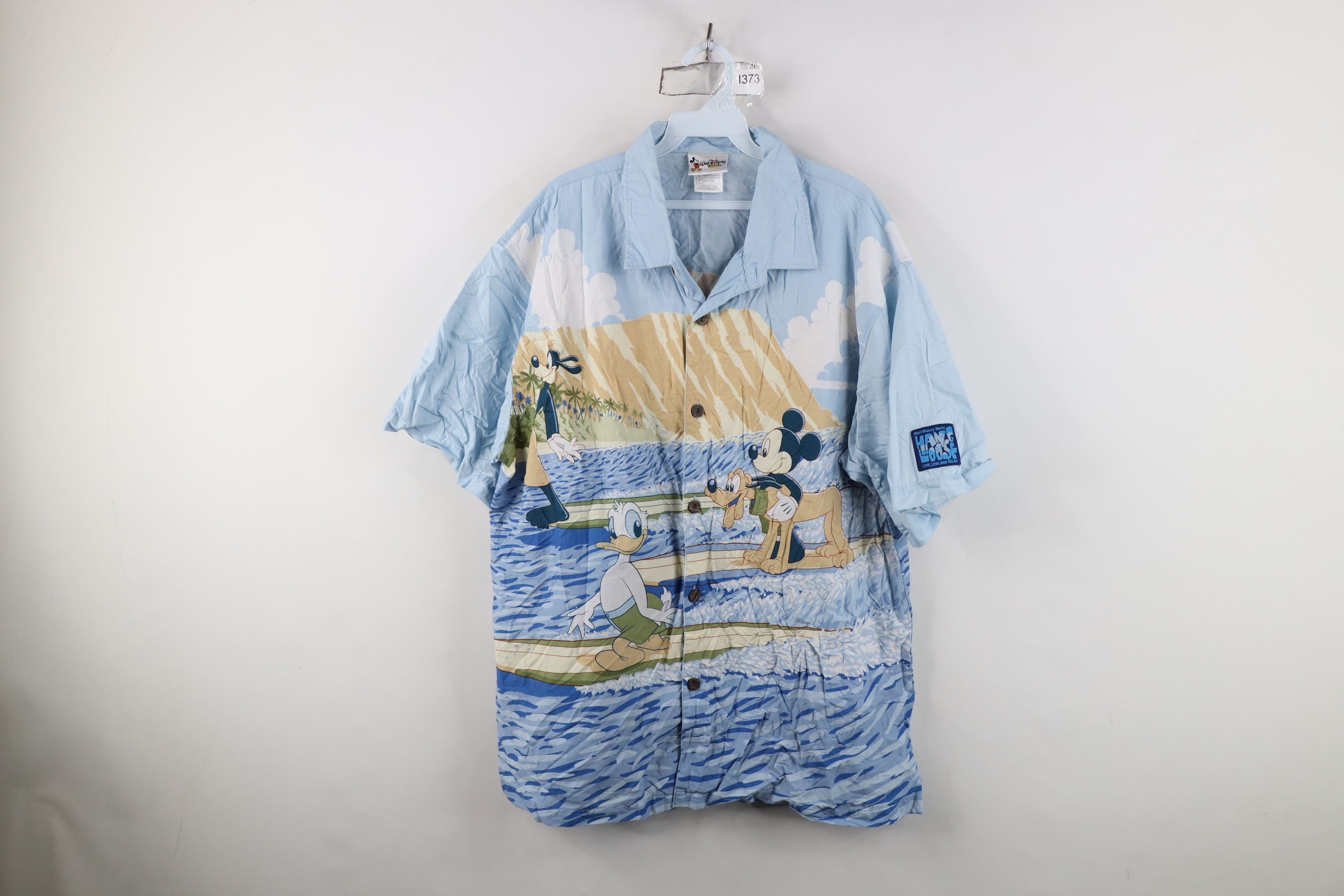 Disney Vintage 90s Y2K Disney All Over Print Collared Button Shirt Size US L / EU 52-54 / 3 - 1 Thumbnail
