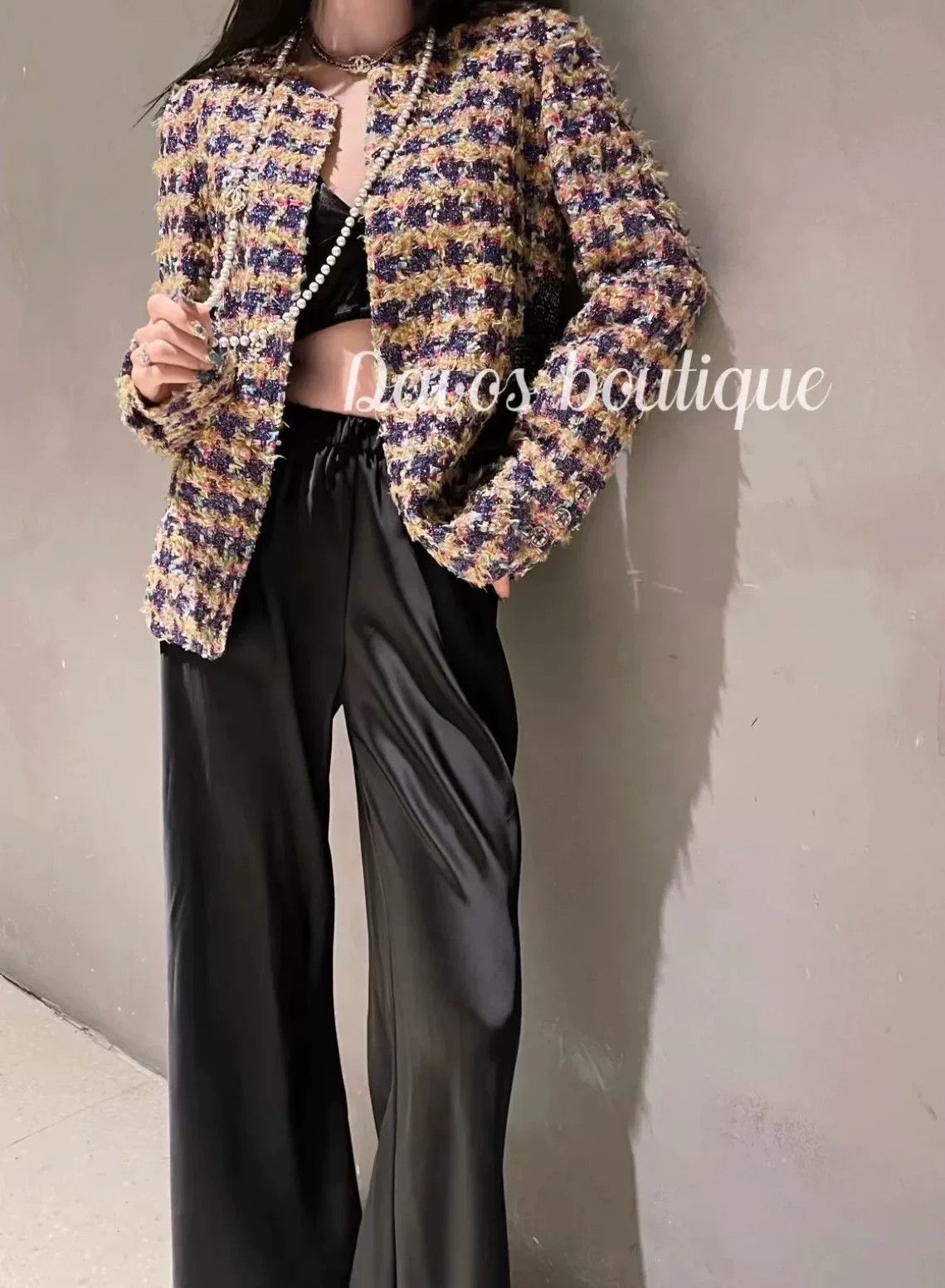 Chanel Chanel 22A Tweed Jacket Size XXS / US 00 / IT 34 - 1 Thumbnail