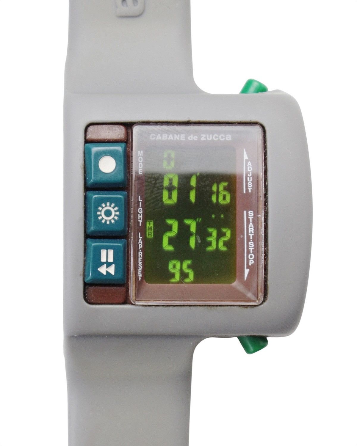 Issey Miyake × Seiko 1997 CABANE DE ZUCCA SEIKO LE CHOCOLAT DIGITAL WATCH Size ONE SIZE - 3 Thumbnail