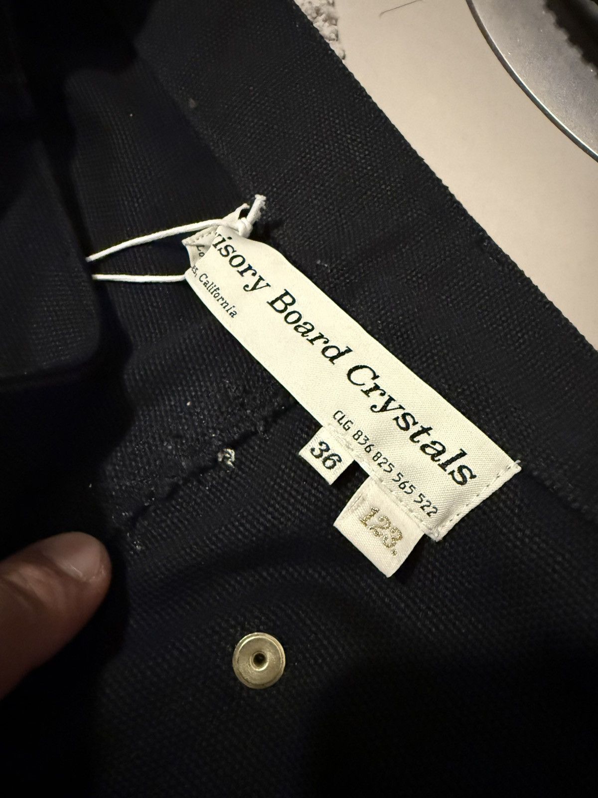 Advisory Board Crystals Advisory Board Crystals Abc 123 Pants Black Size 36 Size US 36 / EU 52 - 18 Thumbnail