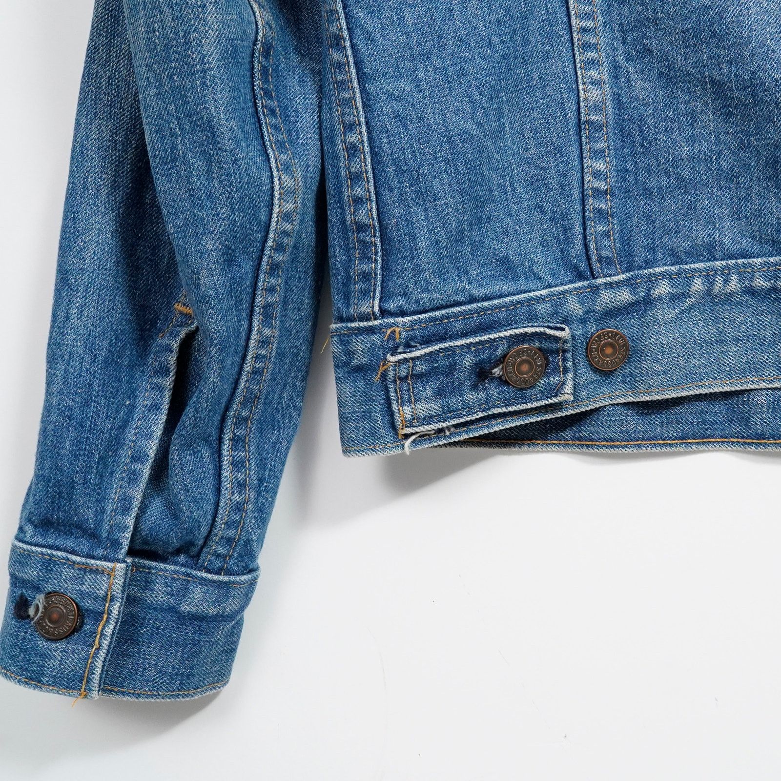 Levi's Vintage 70s Levi’s 70505 Trucker Jacket Harley Davidson 38 Size US M / EU 48-50 / 2 - 8 Thumbnail