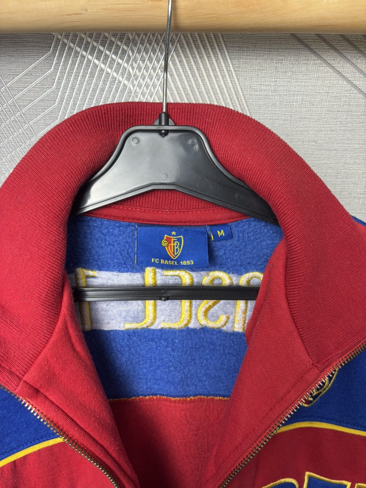 Vintage Vintage FC Basel 1893 Streetwear Zip Hoodie Size US M / EU 48-50 / 2 - 12 Thumbnail