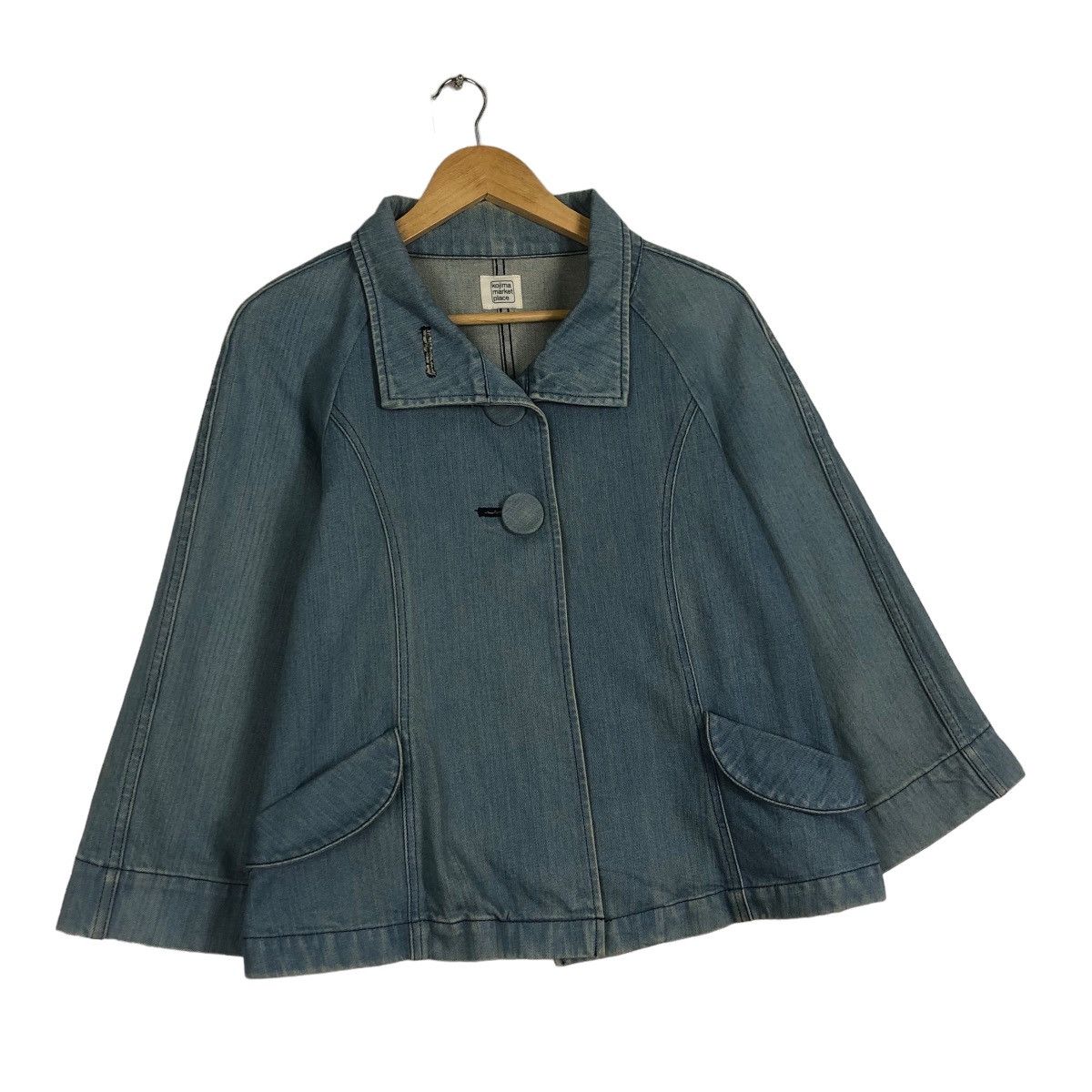 Japanese Brand × KOJIMA GENES Kojima market place crooped denim jacket Size M / US 6-8 / IT 42-44 - 3 Thumbnail