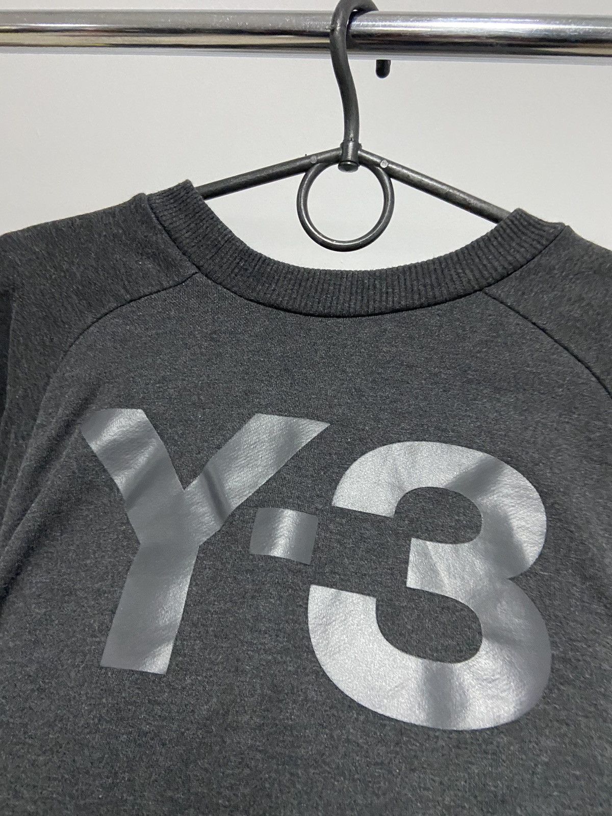 Vintage × Y-3 × Yohji Yamamoto Y-3 Yohji Yamamoto sweatshirt big Logo Vintage Adidas Size US M / EU 48-50 / 2 - 5 Thumbnail
