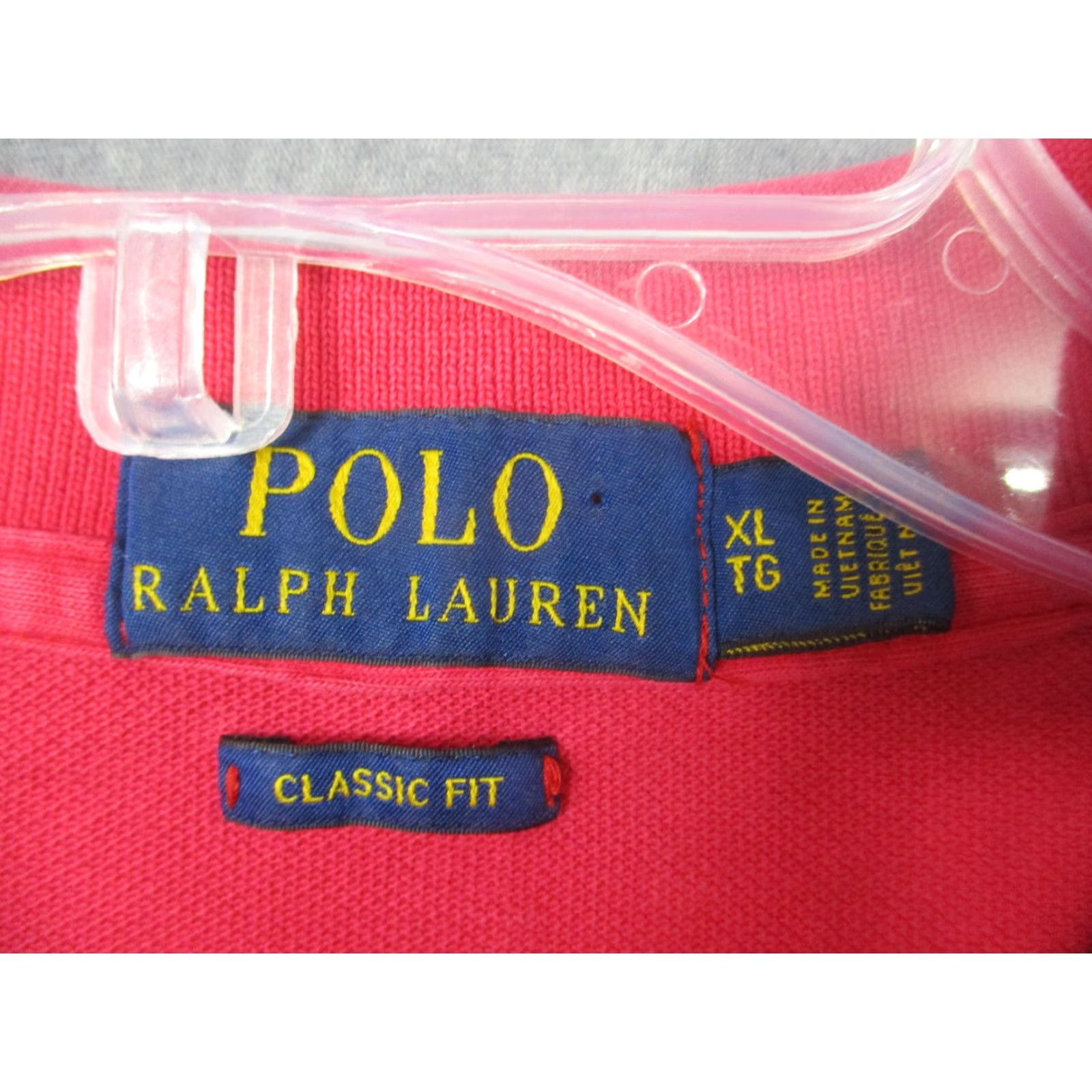 Polo Ralph Lauren Polo Ralph Lauren Polo Shirt Mens XL Pink Classic Fit RL-93 Pocket Logo Size US XL / EU 56 / 4 - 5 Thumbnail