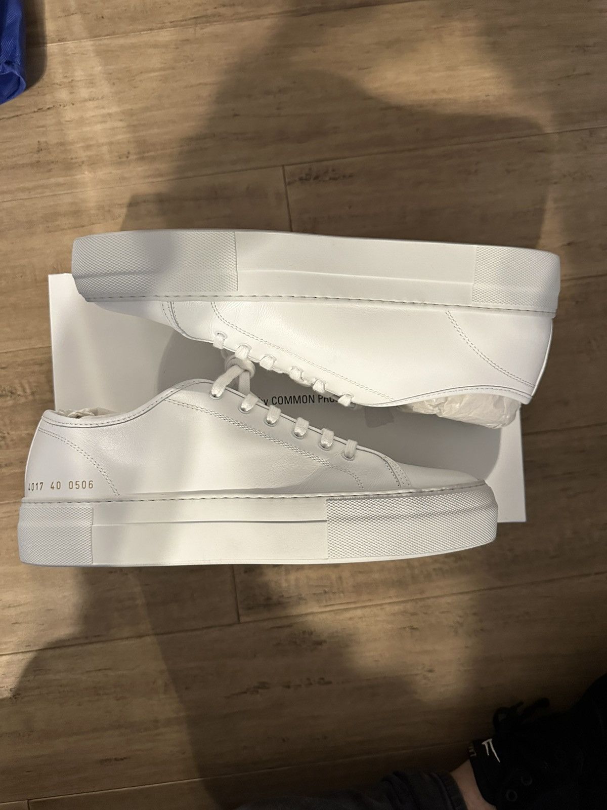 Common Projects Common Projects Wmns Tournament Low “Super Sole - White” Size US 9.5 / IT 39.5 - 2 Thumbnail