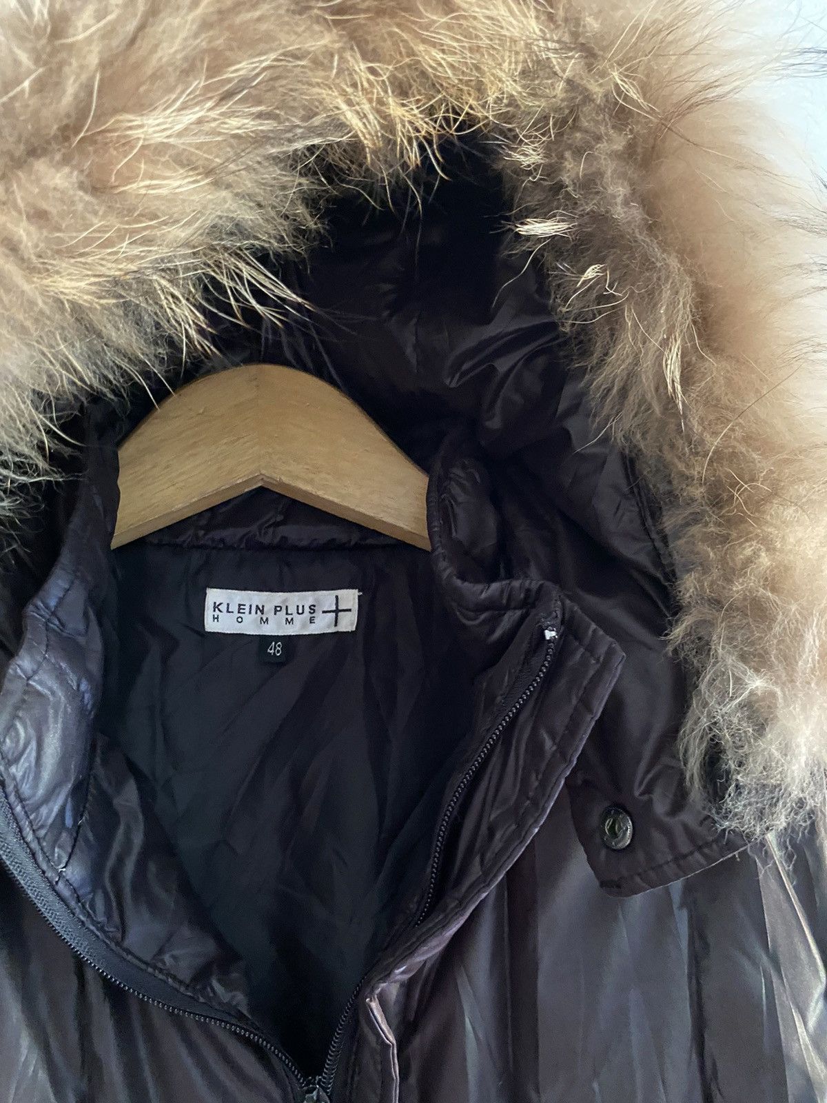 14th Addiction × KMRii × Yasuyuki Ishii Japanese klein plus+ homme puffer faux fur jacket Size US M / EU 48-50 / 2 - 5 Thumbnail