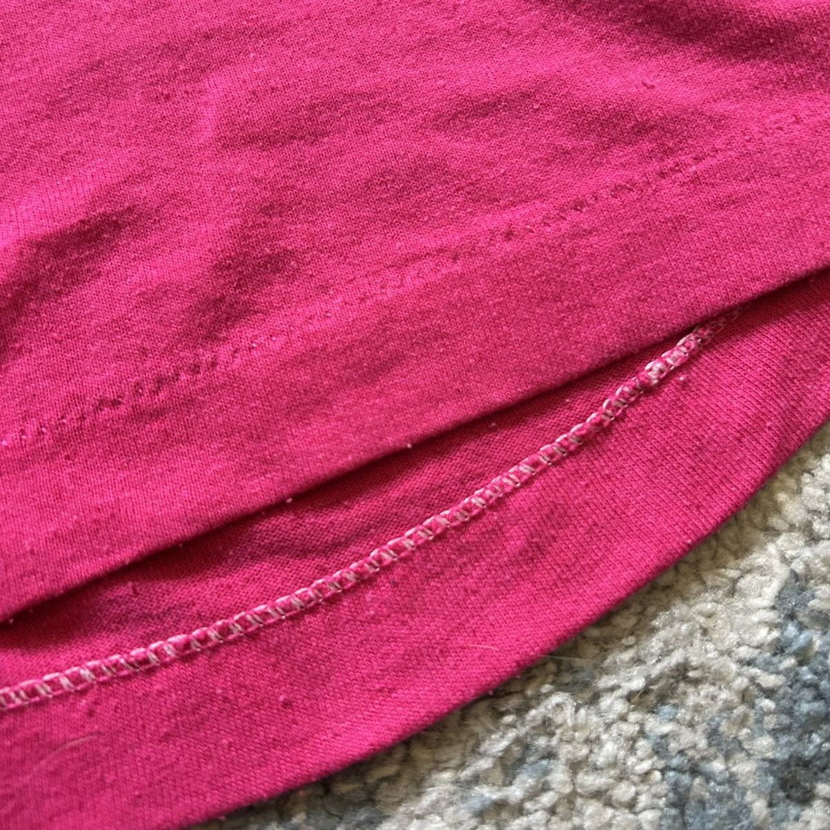 Vintage 90s SLUBBY SiNGLE STiTCH HOT PiNK CHiCAGO SOUVENiR FUCHSiA Size M / US 6-8 / IT 42-44 - 3 Thumbnail