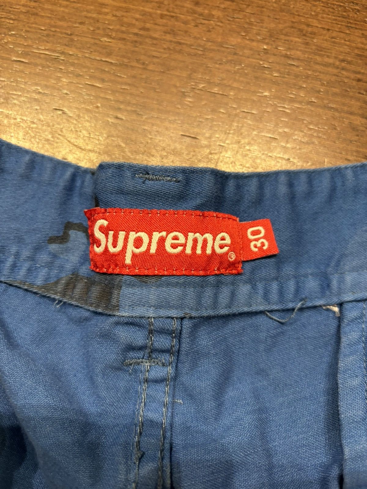 Supreme Supreme Blue Desert Camo Shorts Size US 30 / EU 46 - 3 Thumbnail