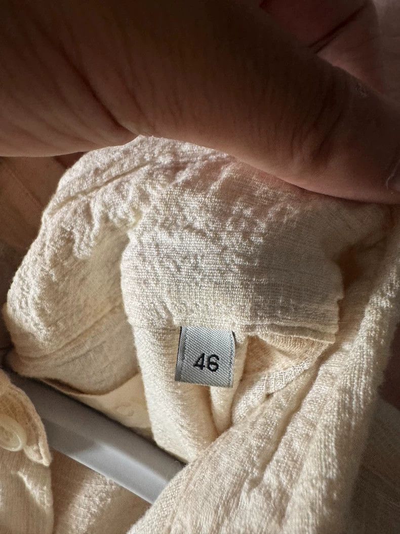 Our Legacy Our Legacy size46 Colorful pleated loose linen shirt Size US S / EU 44-46 / 1 - 7 Thumbnail