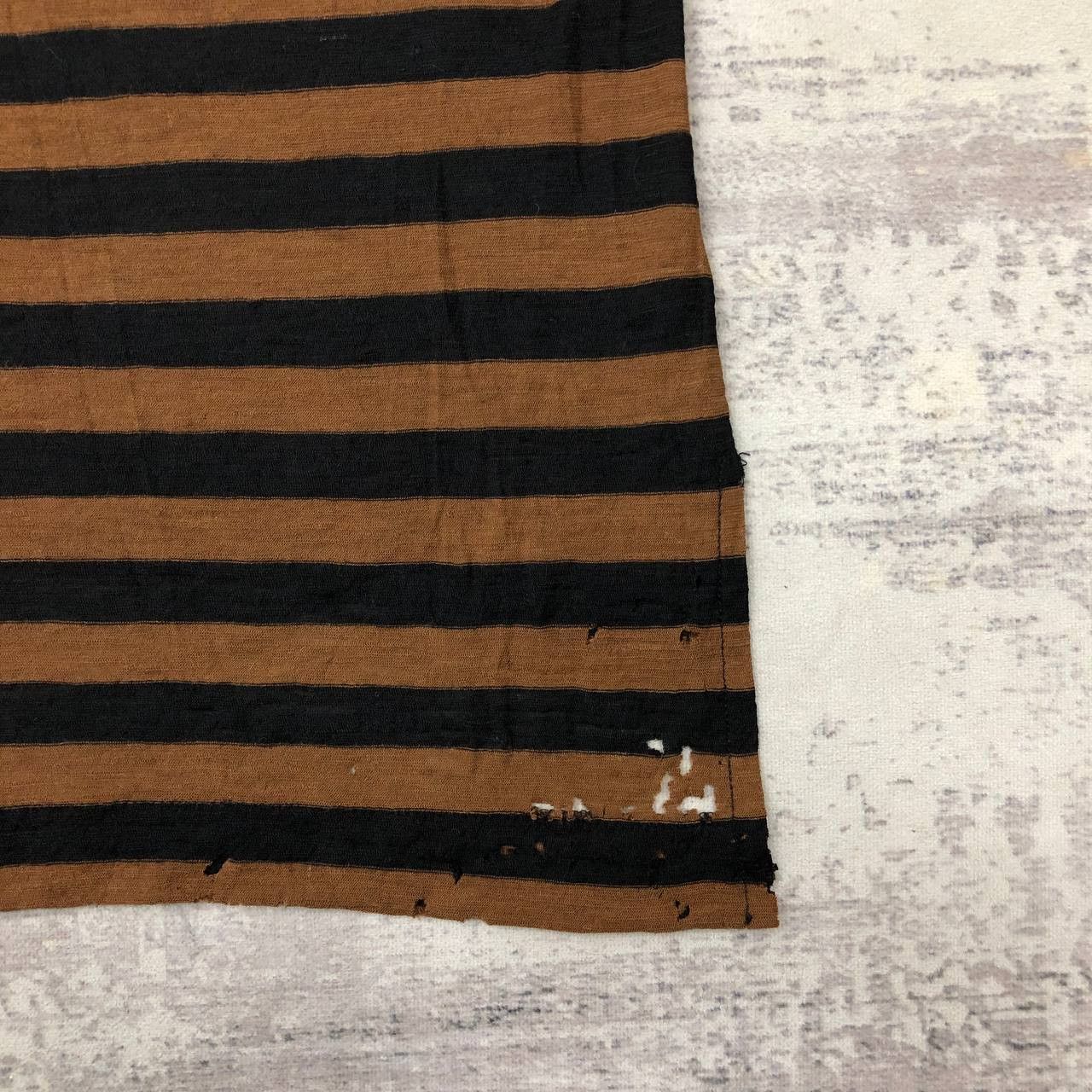 Y's × Yohji Yamamoto T403 YOHJI YAMAMOTO ICONIC STRIPED PUNK RIPPED TEE Size XS / US 0-2 / IT 36-38 - 11 Thumbnail