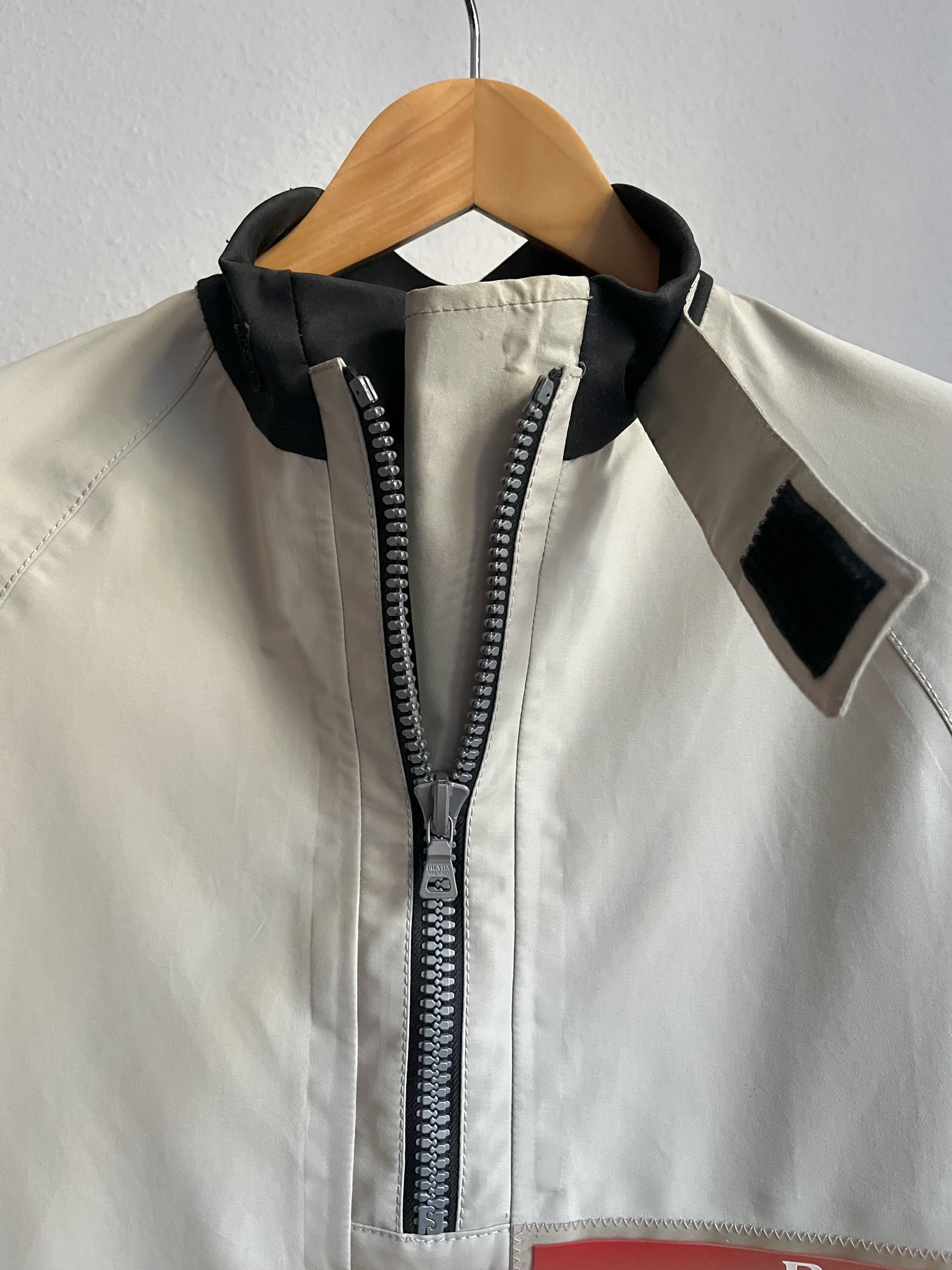 Prada 2003 Prada Luna Rossa Half Zip Sailing Jacket Size US L / EU 52-54 / 3 - 4 Thumbnail