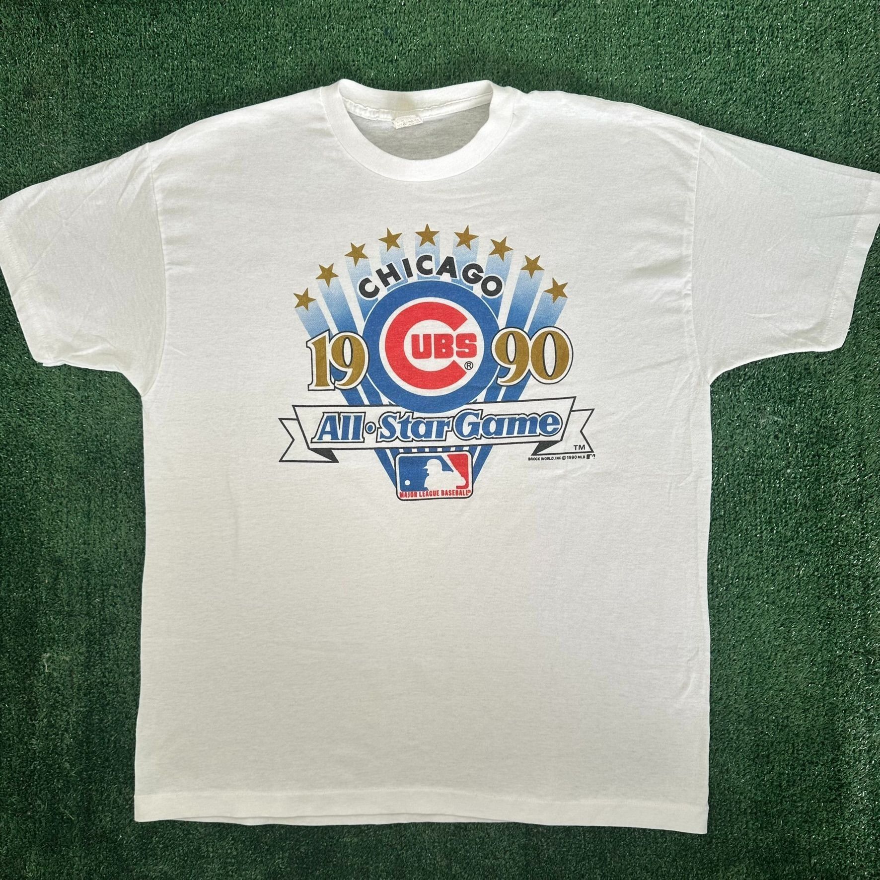 MLB Vintage 90s Chicago Cubs T-Shirt All Star MLB Baseball Tee Size US L / EU 52-54 / 3 - 1 Thumbnail