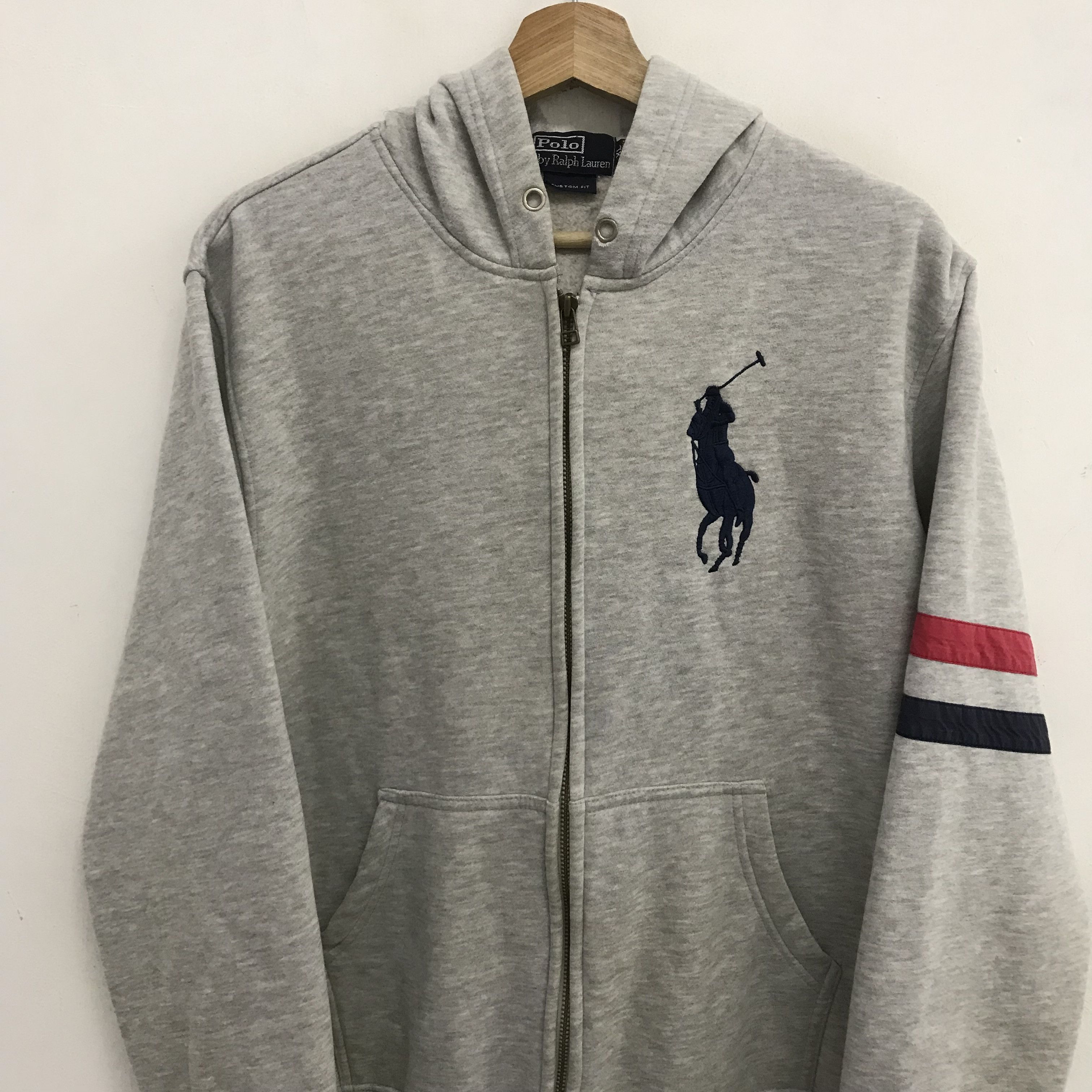 Polo Ralph Lauren Vintage 90s Polo Ralph Lauren Blue Sweatshirt - 1206 Size US L / EU 52-54 / 3 - 5 Thumbnail