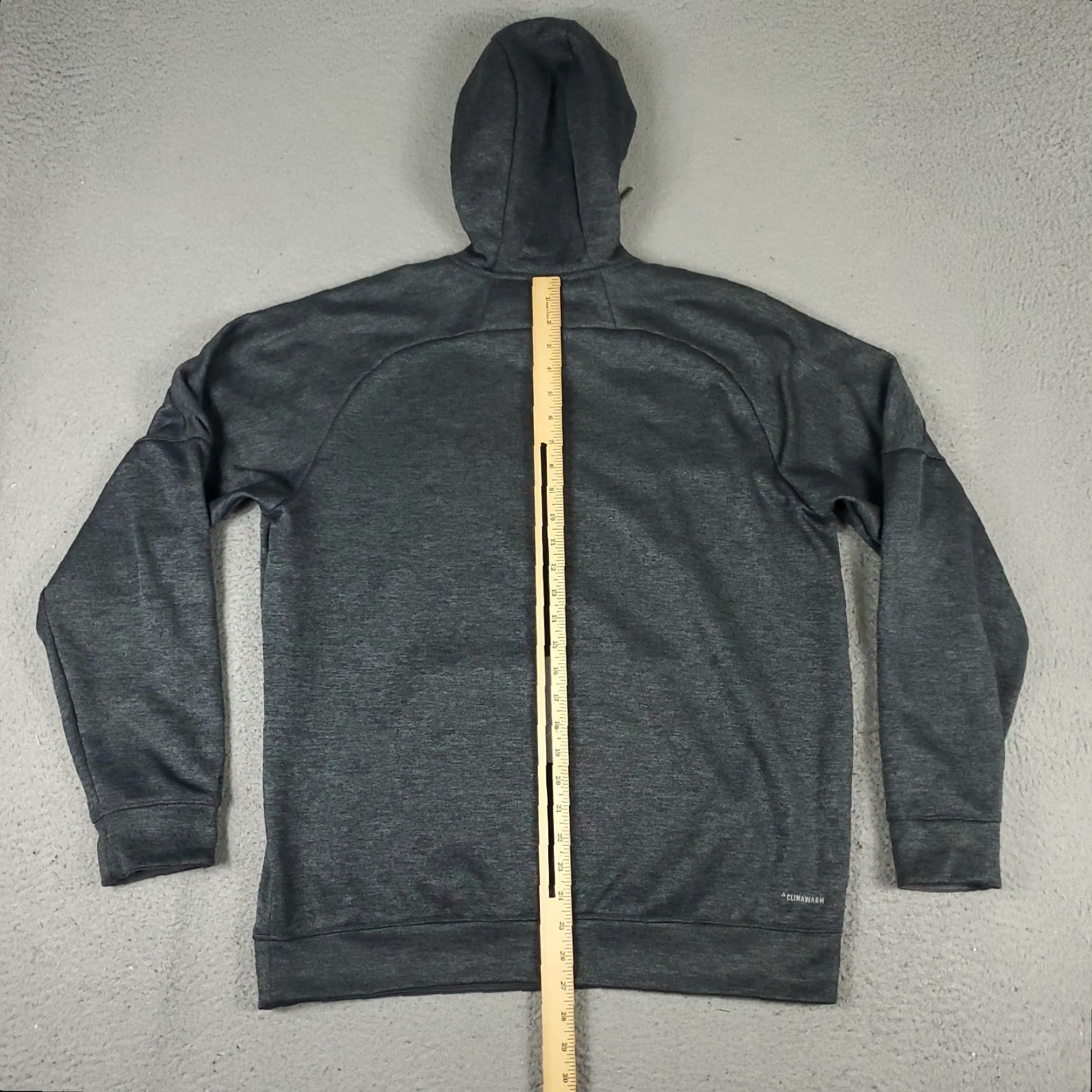 Adidas Adidas Hoodie Mens Large Gray Pullover Sweatshirt Knit Mock Neck Pockets Logo All Seasons Casual Sports Image: Logo Size US L / EU 52-54 / 3 - 6 Thumbnail