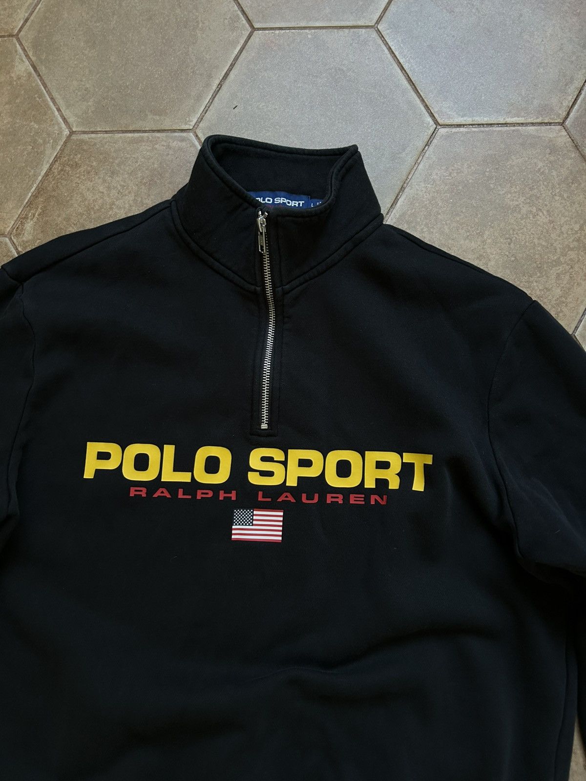 Ralph Lauren Sport Ralph Lauren Polo Sport 1/4 Zip Sweatshirt Size US L / EU 52-54 / 3 - 4 Thumbnail