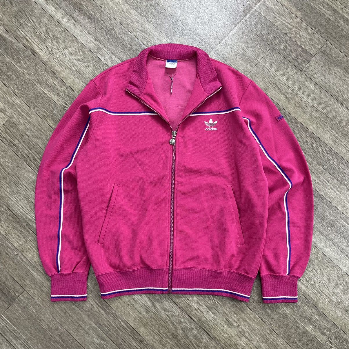 Adidas Vintage 80s Adidas Descente West Germany Tracktop Japan Size US M / EU 48-50 / 2 - 1 Thumbnail