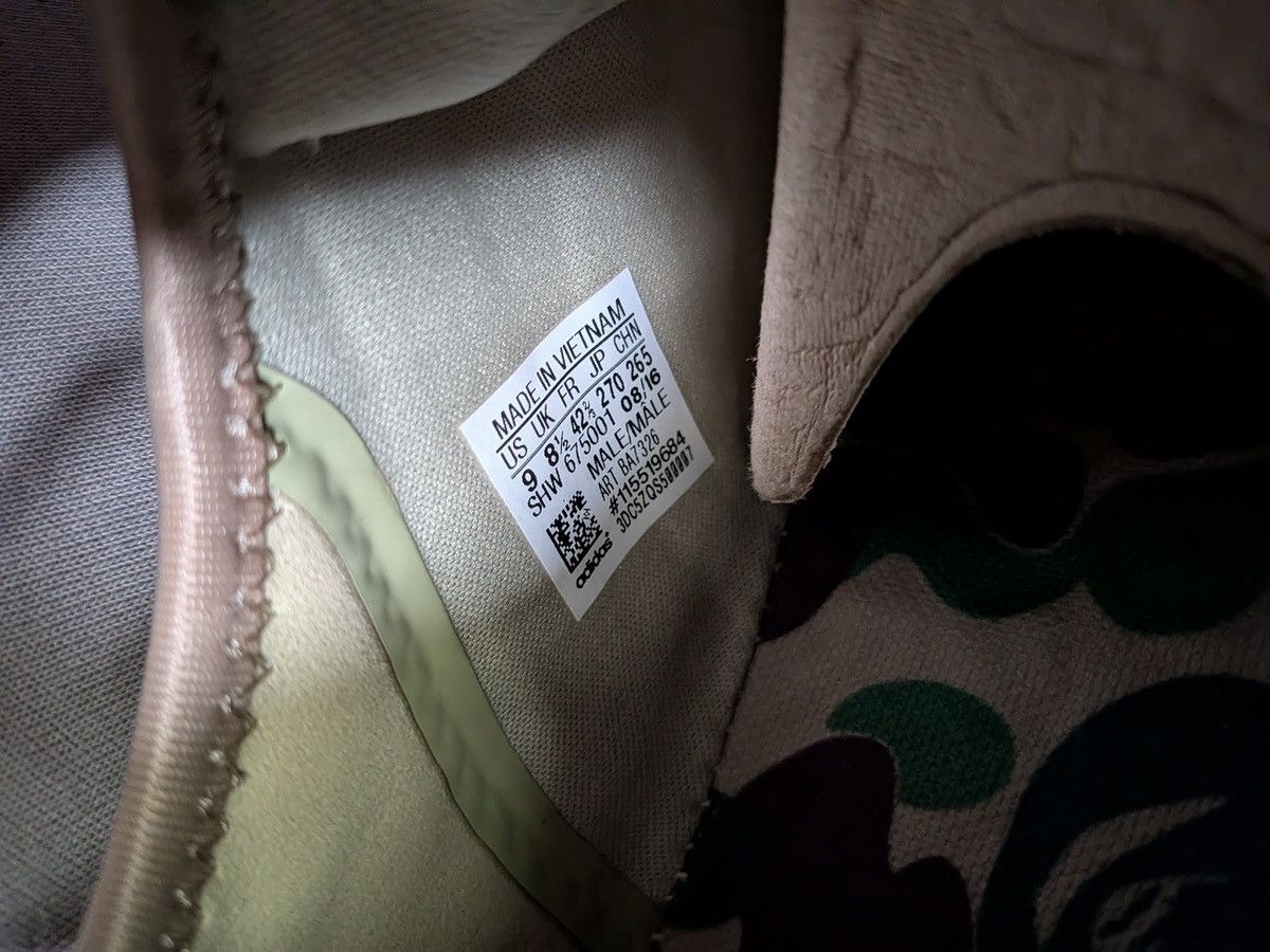 Adidas adidas NMD R1 A Bathing Ape Bape Green Camo BA7326 US9 Size US 9 / EU 42 - 7 Thumbnail