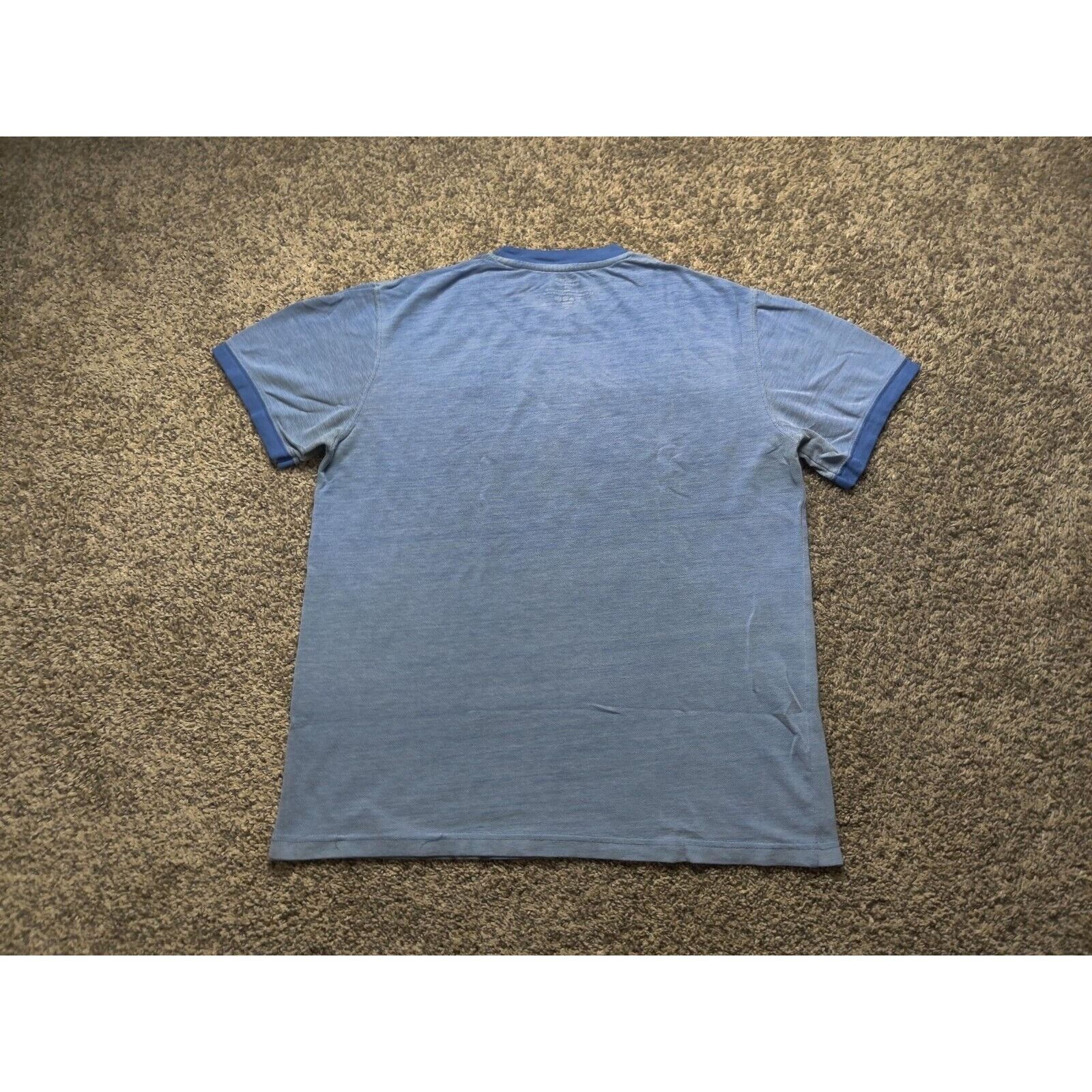 Nautica Nautica Shirt Adult Mens Large Solid Light Blue Sleep Wear Size US L / EU 52-54 / 3 - 6 Thumbnail