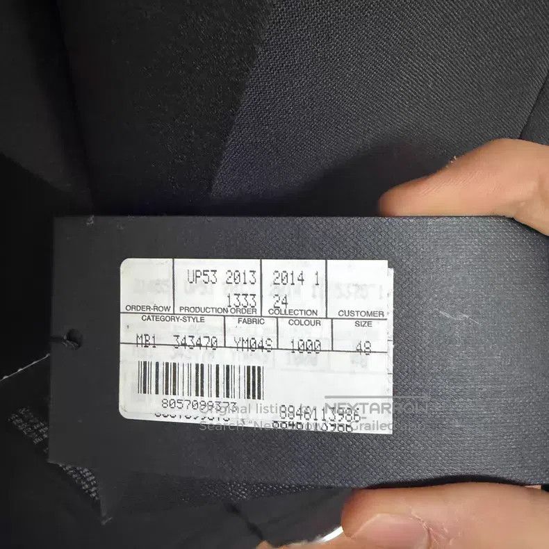 Saint Laurent Paris Saint Laurent Paris Sword Collar Black Smoking Coat i Size US M / EU 48-50 / 2 - 2 Thumbnail
