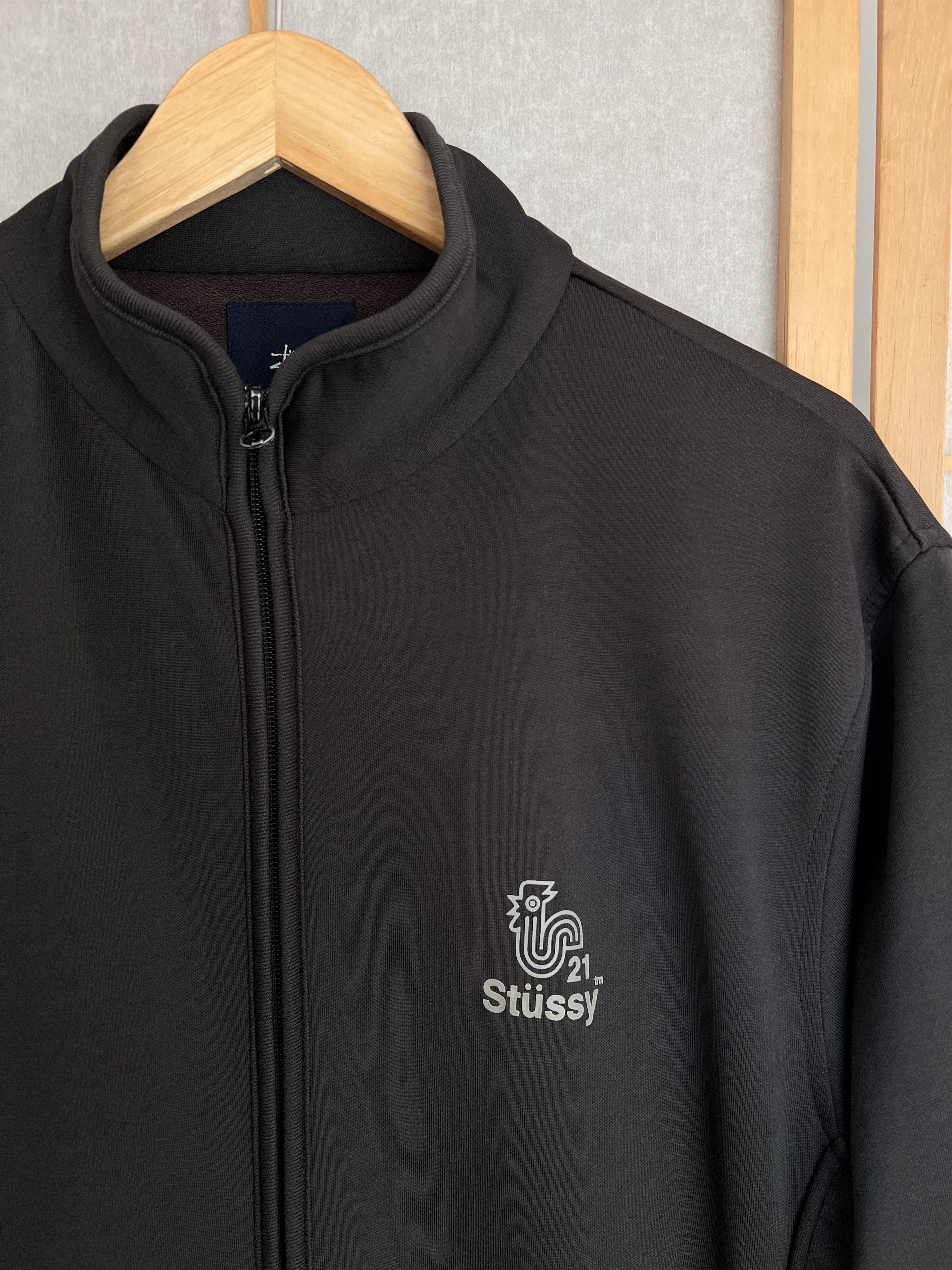 Stussy Rare! Stussy Rooster logo VTG 90s Track top jacket sunfaded Size US XL / EU 56 / 4 - 6 Thumbnail