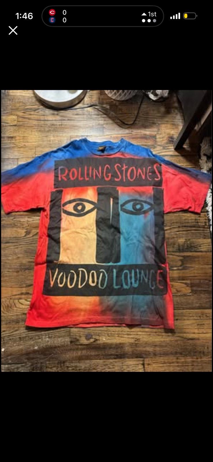 Brockum Rolling Stones Voodoo Lounge Vintage Tee Size US XXL / EU 58 / 5 - 1 Thumbnail