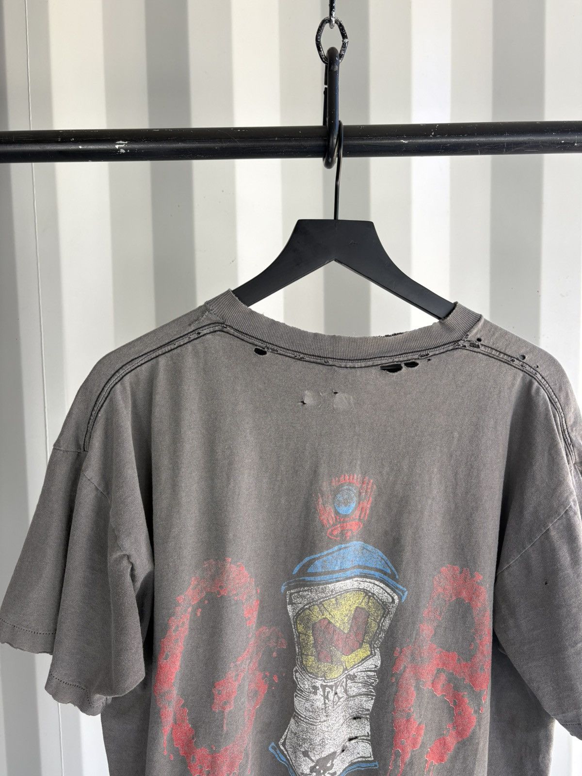 Band Tees Vintage Guns N Roses Distressed Faded Shirt Boxy Grunge Band Size US XL / EU 56 / 4 - 5 Thumbnail