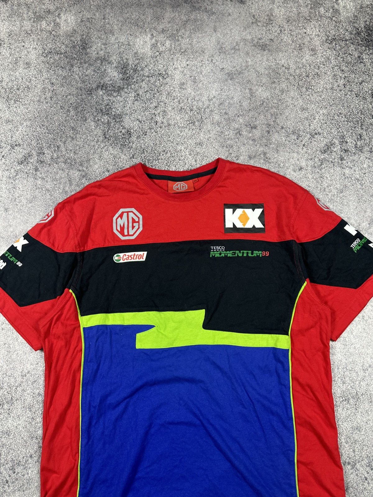 Vintage MG Momentum KX Racing T-shirt Logo Streetwear XXL Rare USA Size US XXL / EU 58 / 5 - 2 Thumbnail