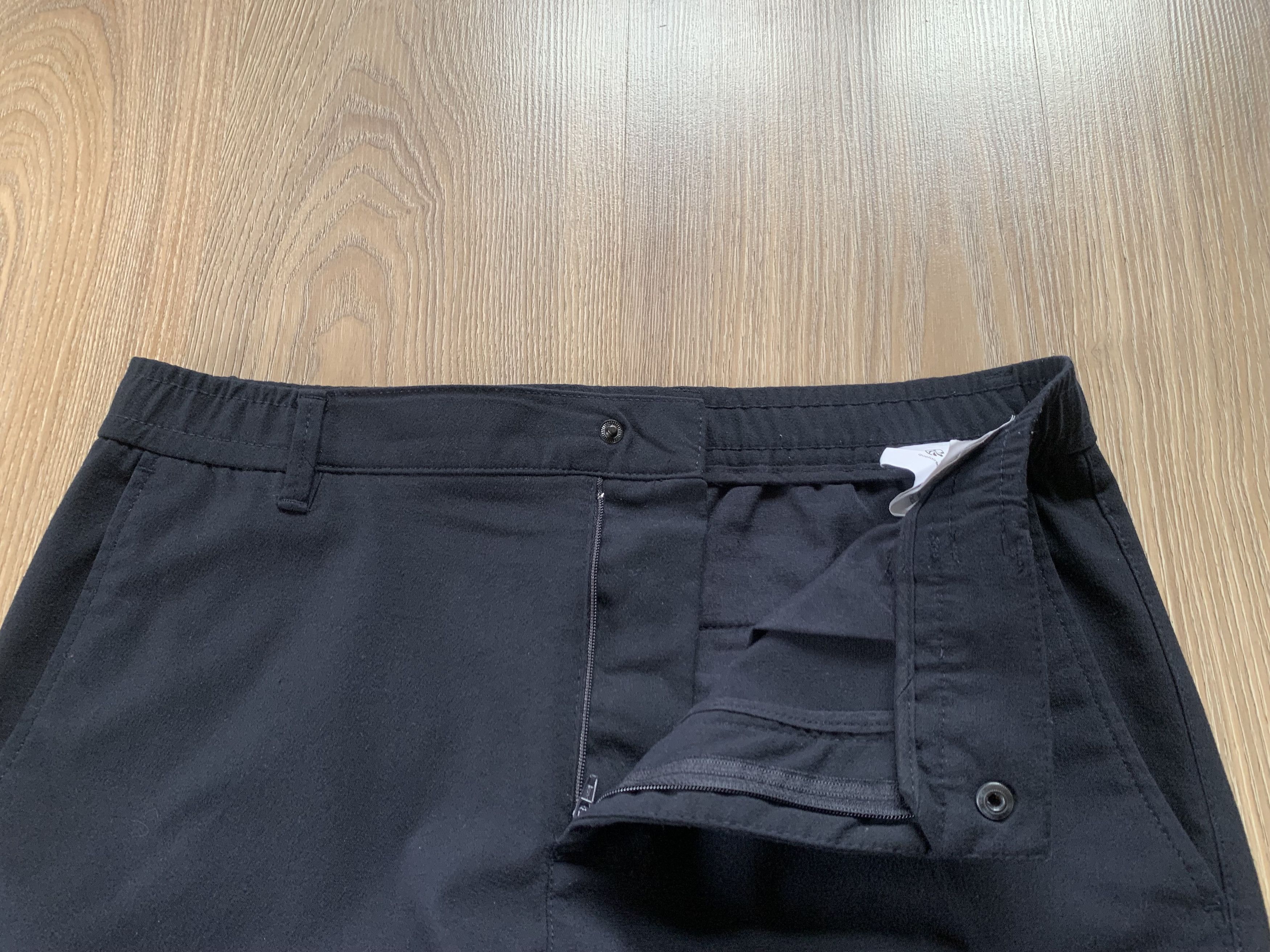 Zara Zara Black Slim Fit Trousers Stretch Tailored Pants Size US 31 - 5 Thumbnail