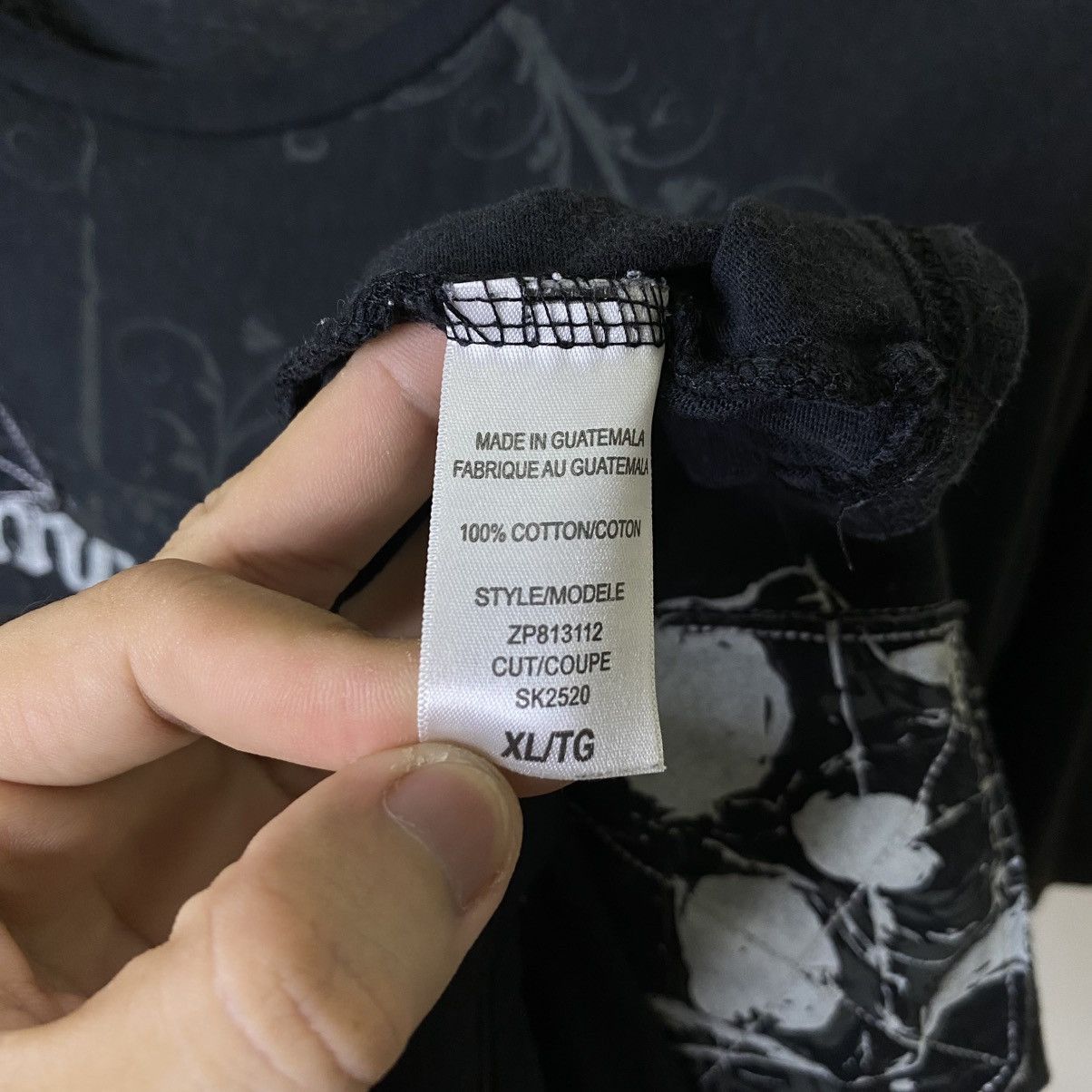 If Six Was Nine JapanBrand Seditionaries Poem Cyber Gothic Punk Grunge LGB Size US L / EU 52-54 / 3 - 4 Thumbnail