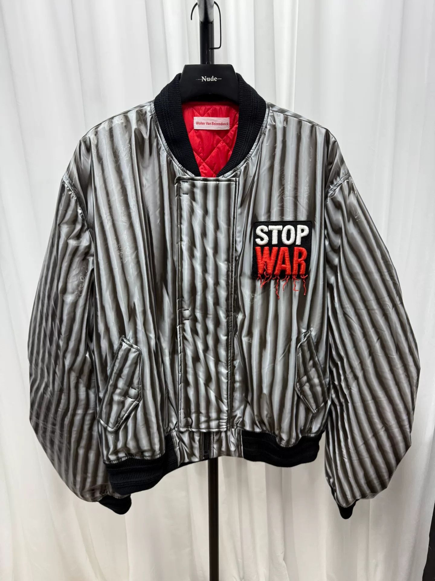 Walter Van Beirendonck Walter Van Beirendonck Bomber Jacket Size US L / EU 52-54 / 3 - 1 Thumbnail