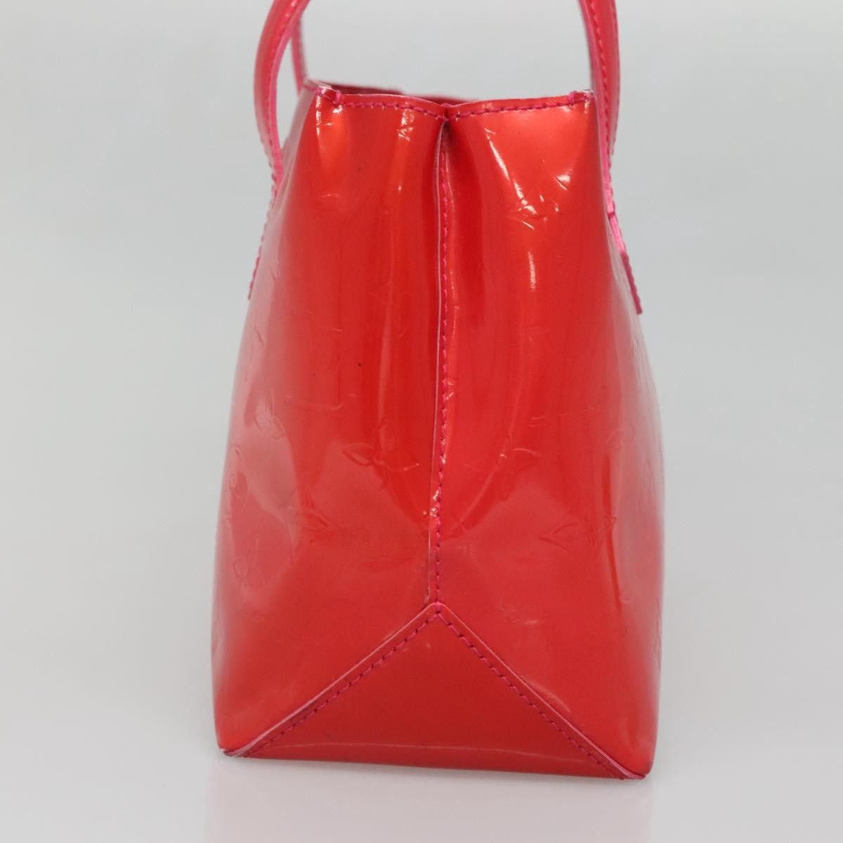 Louis Vuitton LOUIS VUITTON Vernis Wilshire Boulevard Hand Bag Rose Pop Size ONE SIZE - 5 Thumbnail