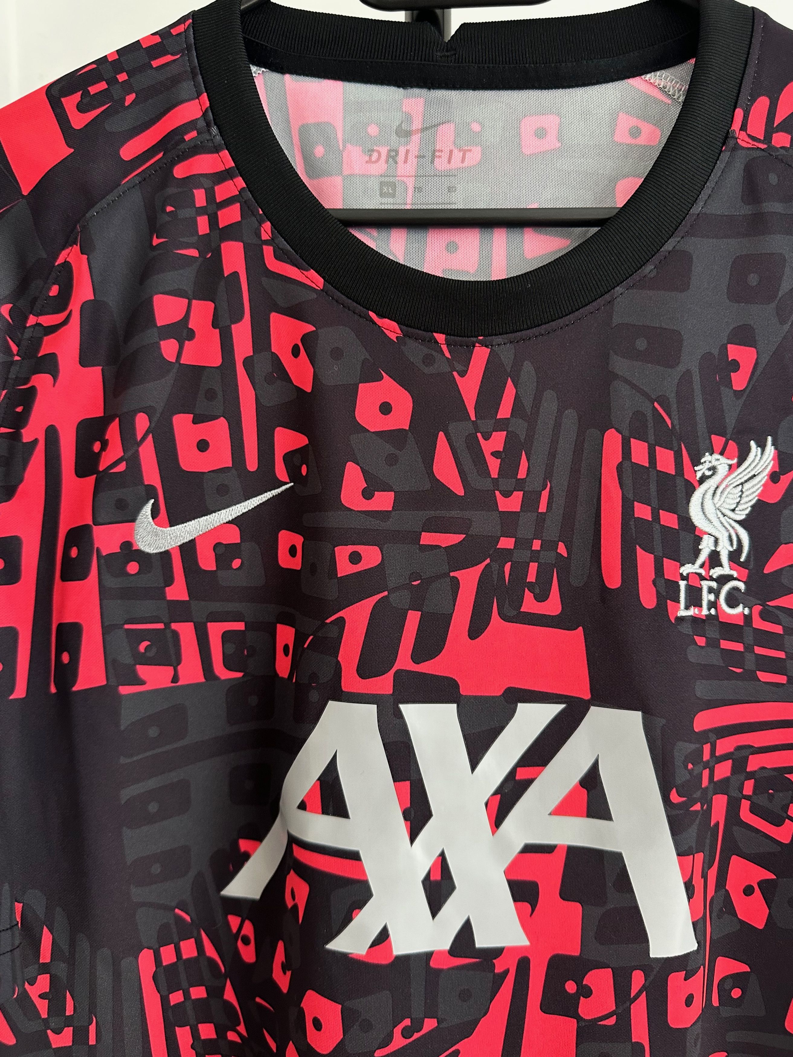 Nike Nike Liverpool F.C. Pre-Match Short Sleeve Soccer CZ3311-010 Size US XL / EU 56 / 4 - 5 Thumbnail