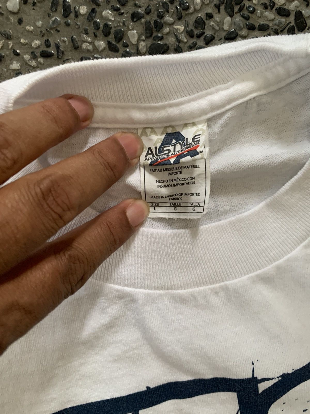 Rap Tees Vintage 50 Cent American Rapper / Hip Hop T shirt Size US L / EU 52-54 / 3 - 8 Thumbnail
