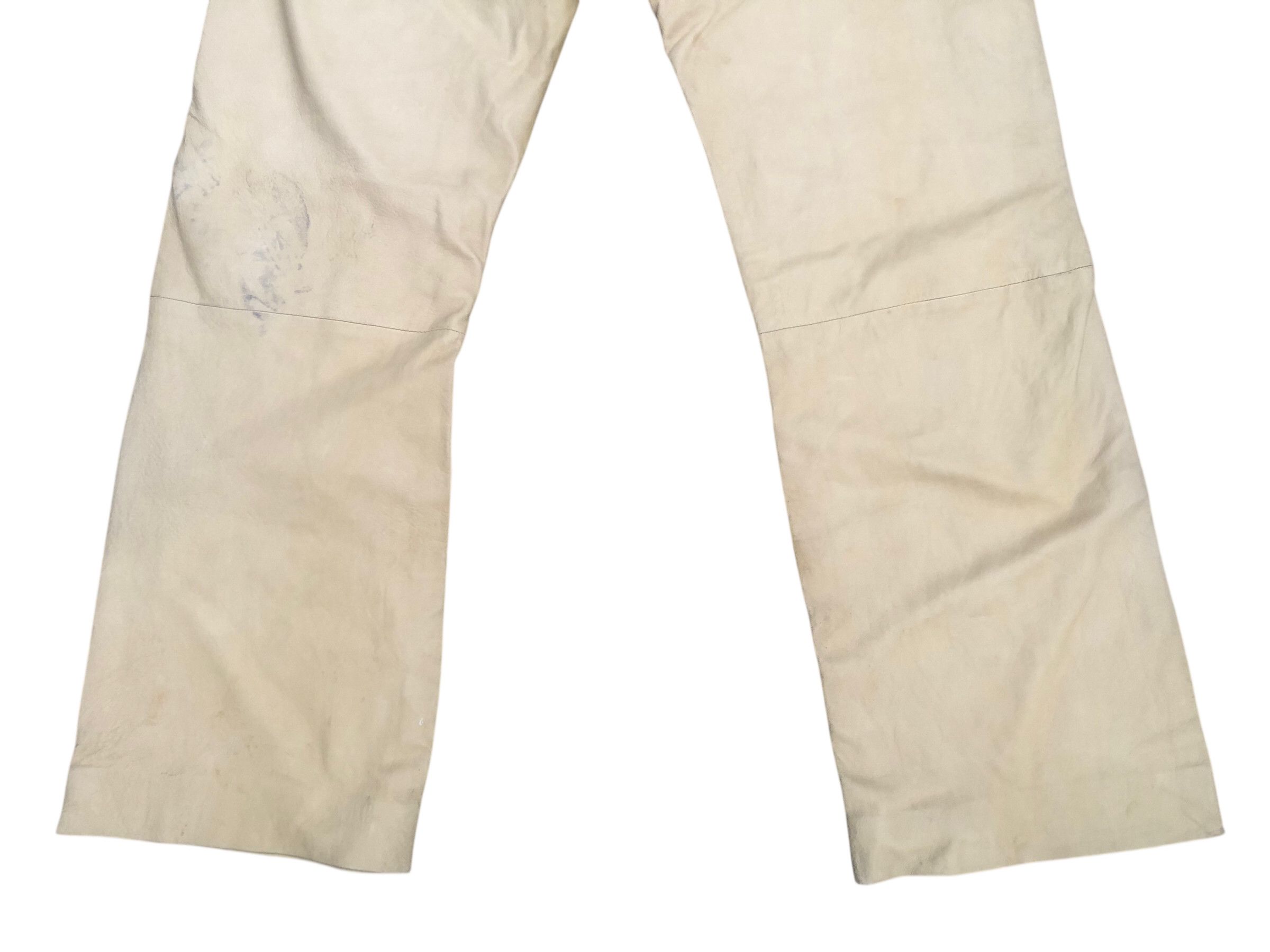 Jil Sander 🔥💯JILSANDER Designer Leather Pants Size 34 Size 34" / US 12 / IT 48 - 6 Thumbnail