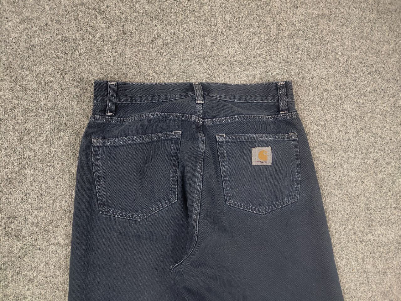 Carhartt Vintage Carhartt Wip Denim Jeans boiled effect loose ripped Size US 32 / EU 48 - 11 Thumbnail