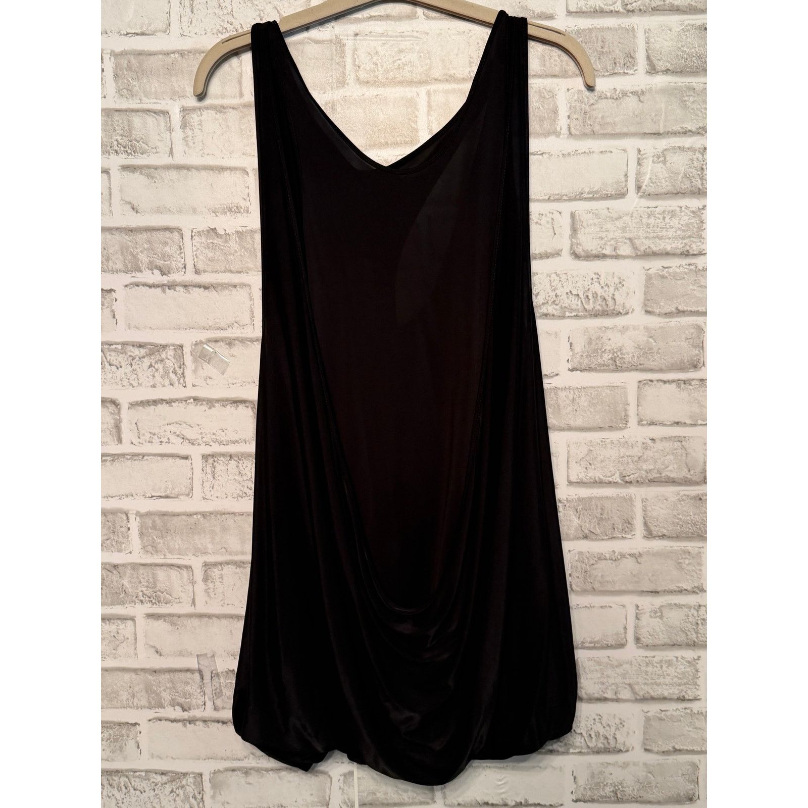 Gareth Pugh rare SS13 Drapey Jersey Tunic Dress Black IT 42 US 8 Viscose Size M / US 6-8 / IT 42-44 - 13 Thumbnail