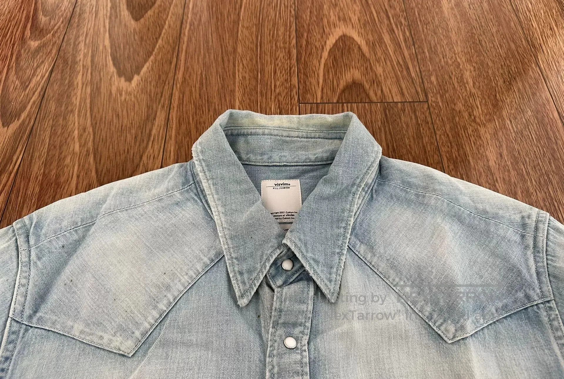 Visvim visvim bandana border denim shirt. Size US S / EU 44-46 / 1 - 3 Thumbnail