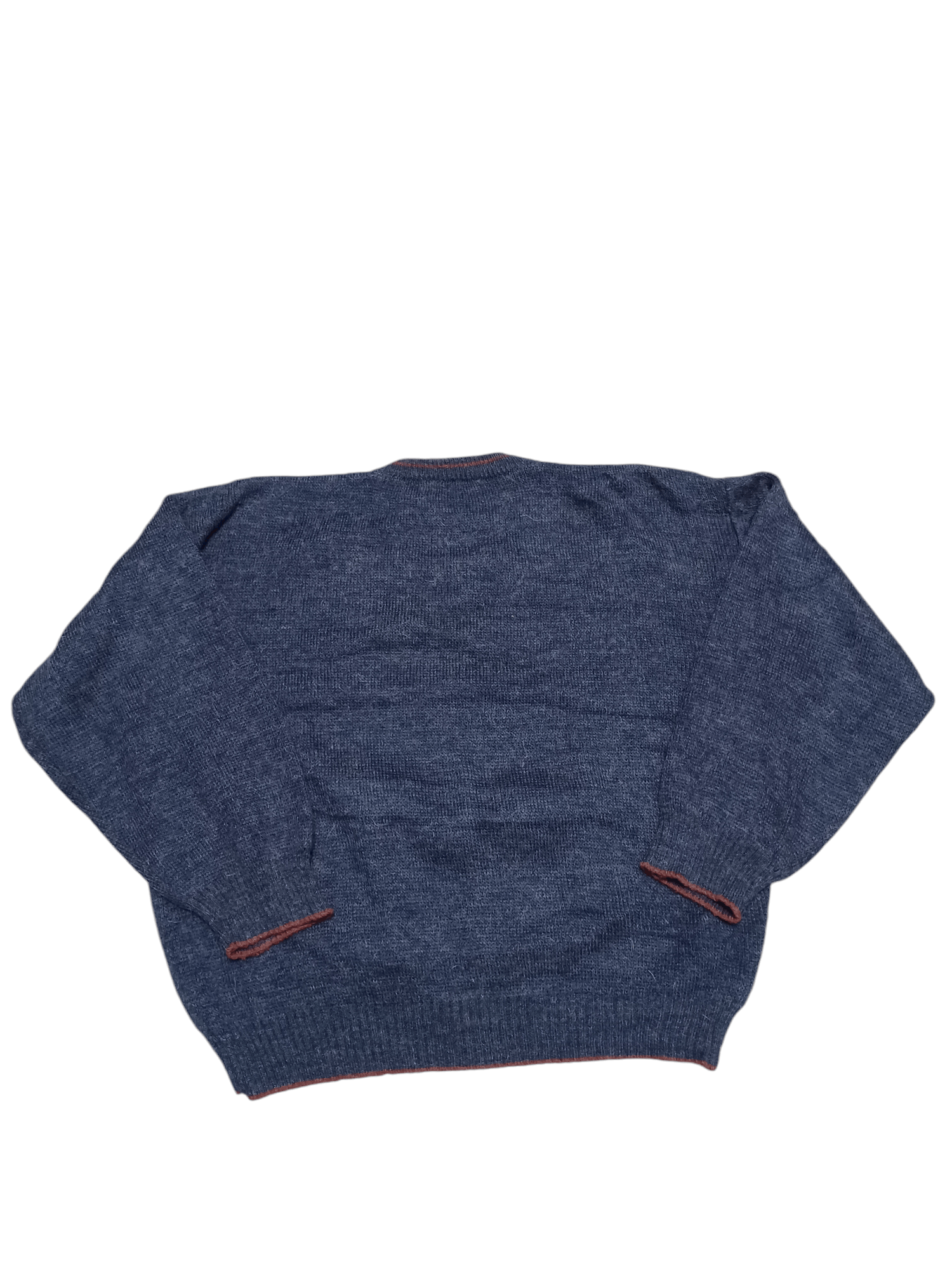 Other VINTAGE 90S MADE IN ITALY WOOL ALPACCA BEAR SWEATER Size US XL / EU 56 / 4 - 3 Thumbnail