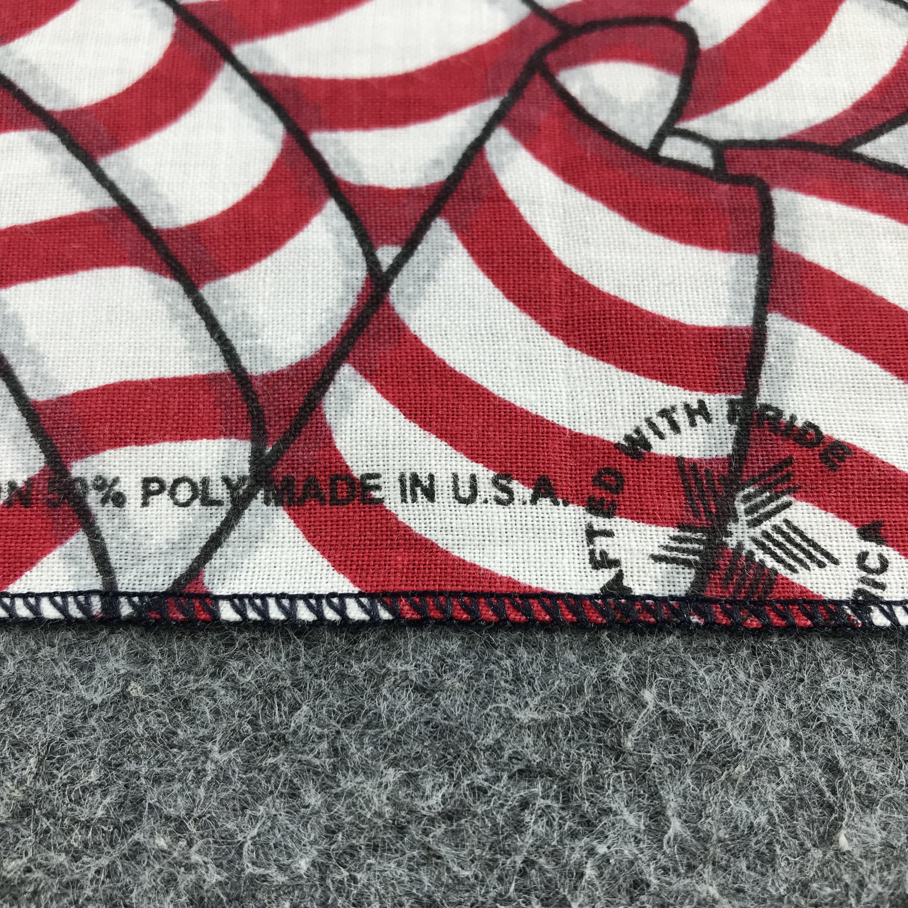 Seditionaries American Flags Bandana Handkerchief Neckerchief H1301 Size ONE SIZE - 4 Thumbnail