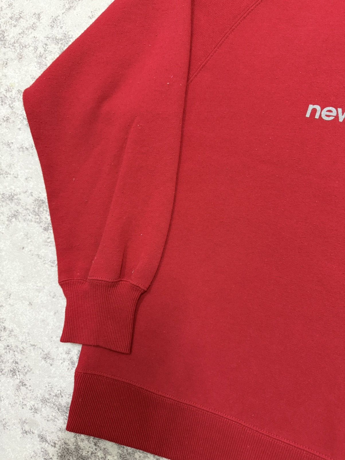 New Balance Vintage Y2K New Balance Biglogo Sweatshirt Size US S / EU 44-46 / 1 - 5 Thumbnail