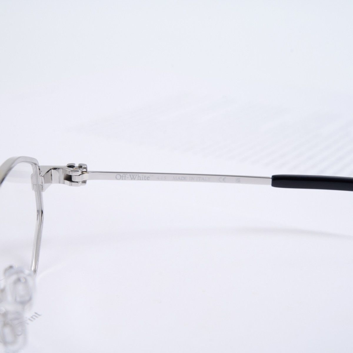 Off-White OFF WHITE STYLE 89 SILVER GLASSES Size ONE SIZE - 4 Thumbnail