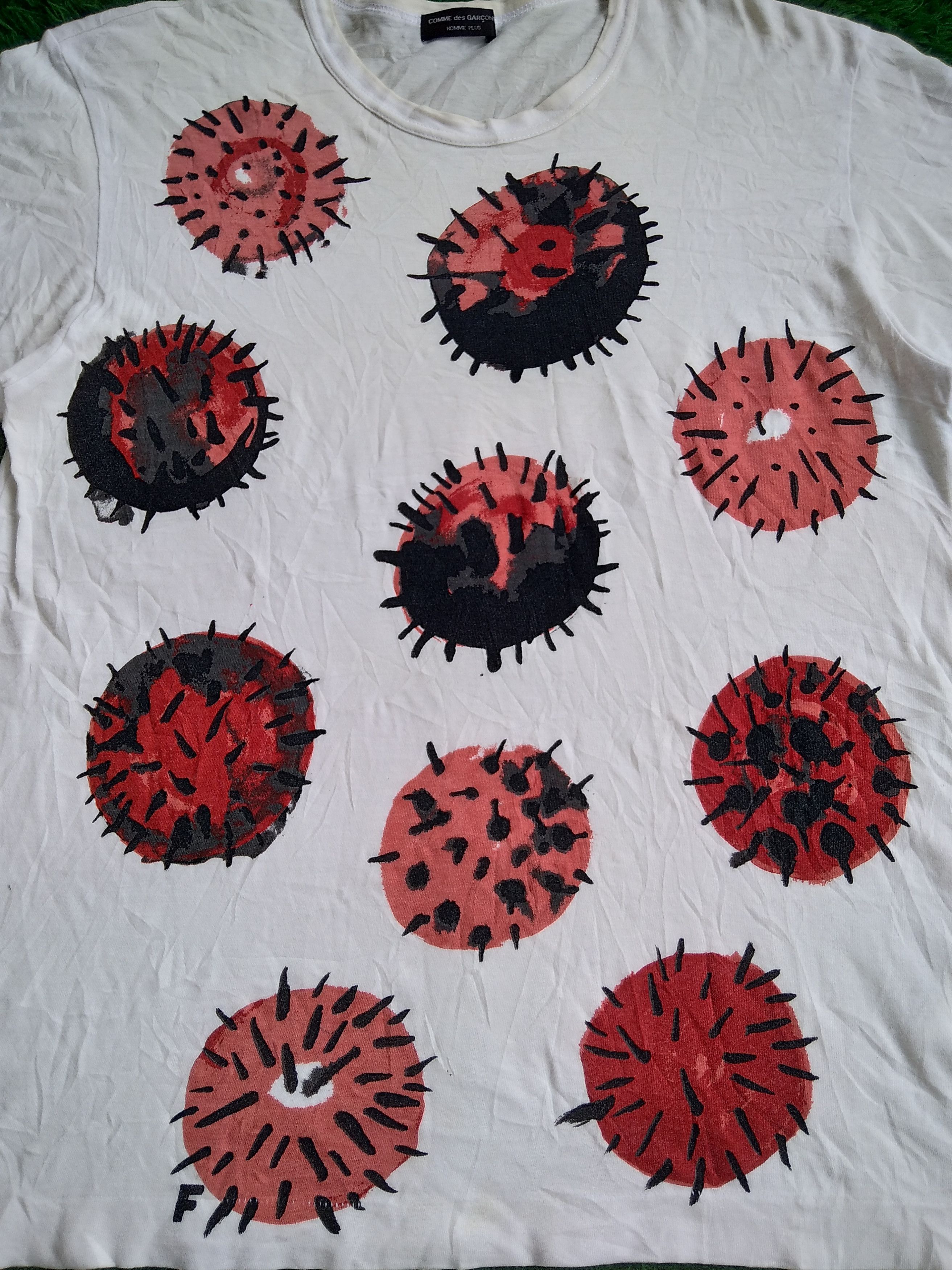 Comme des Garcons Homme Plus × Junya Watanabe × Supreme VINTAGE AD2002 Comme Des Garcons Homme Plus Spike Dot White Size US M / EU 48-50 / 2 - 3 Thumbnail