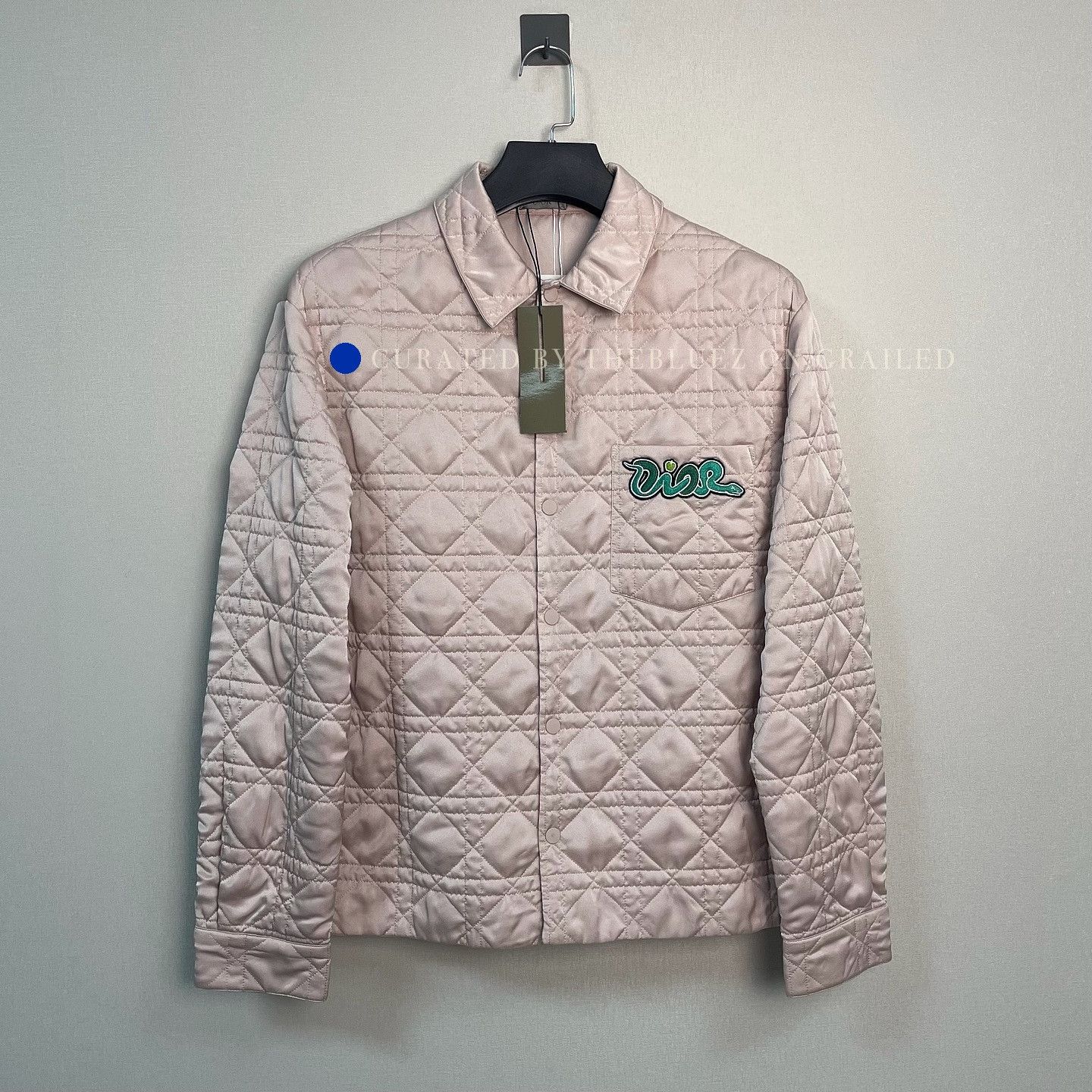 Dior Quilted Logo Jacket in Pink Size US S / EU 44-46 / 1 - 1 Thumbnail