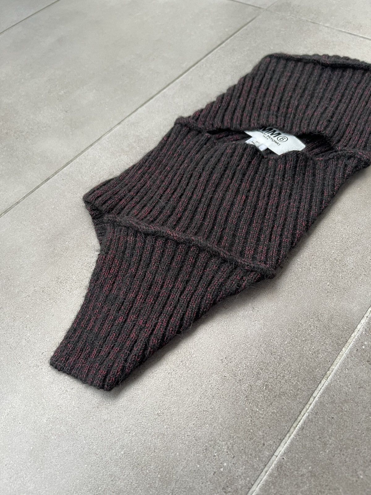 Maison Margiela !DS! AW23 Maison Margiela Exposed Seam Rolling Balaclava Size ONE SIZE - 11 Thumbnail