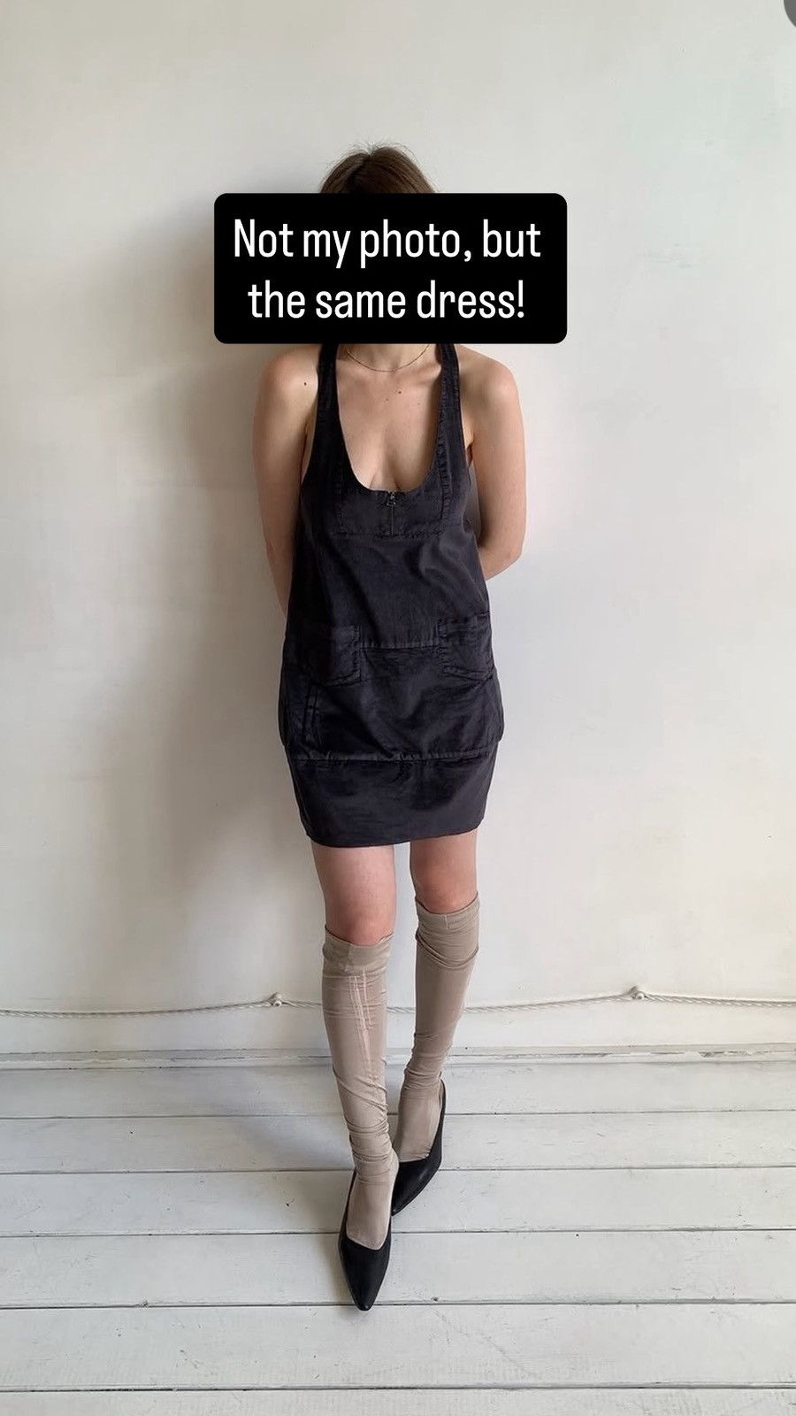 Cop Copine Vintage Cop. Copine Velour Tunic Dress 1 Size S / US 4 / IT 40 - 2 Thumbnail