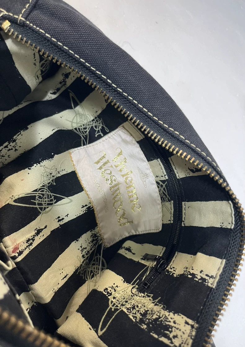 Vivienne Westwood Vivienne Westwood size os Black canvas shoulder bag Size ONE SIZE - 3 Thumbnail