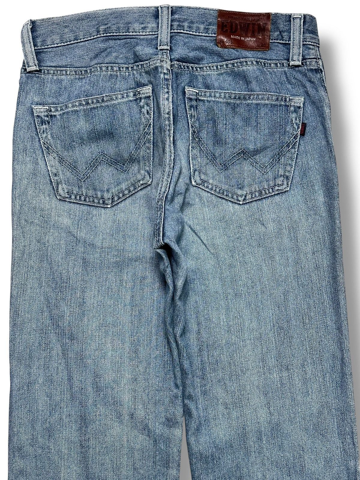 Edwin Edwin 403 Vintage With Distressed Straight Leg & Faded Wash Size US 30 / EU 46 - 4 Thumbnail