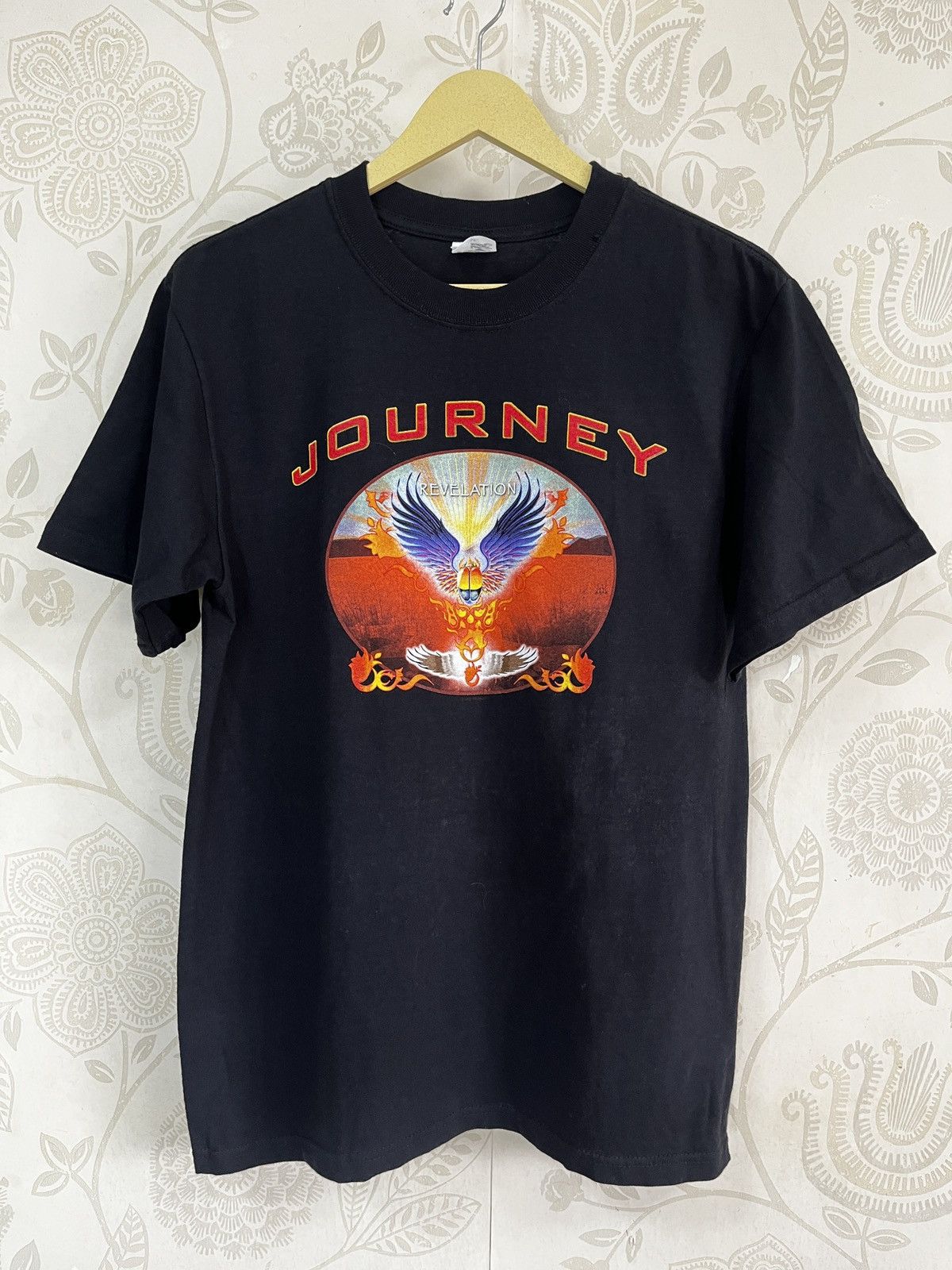 Anvil × Vintage Journey Rock Band Revelation Album TShirt New Anvil Tag Size US M / EU 48-50 / 2 - 3 Thumbnail